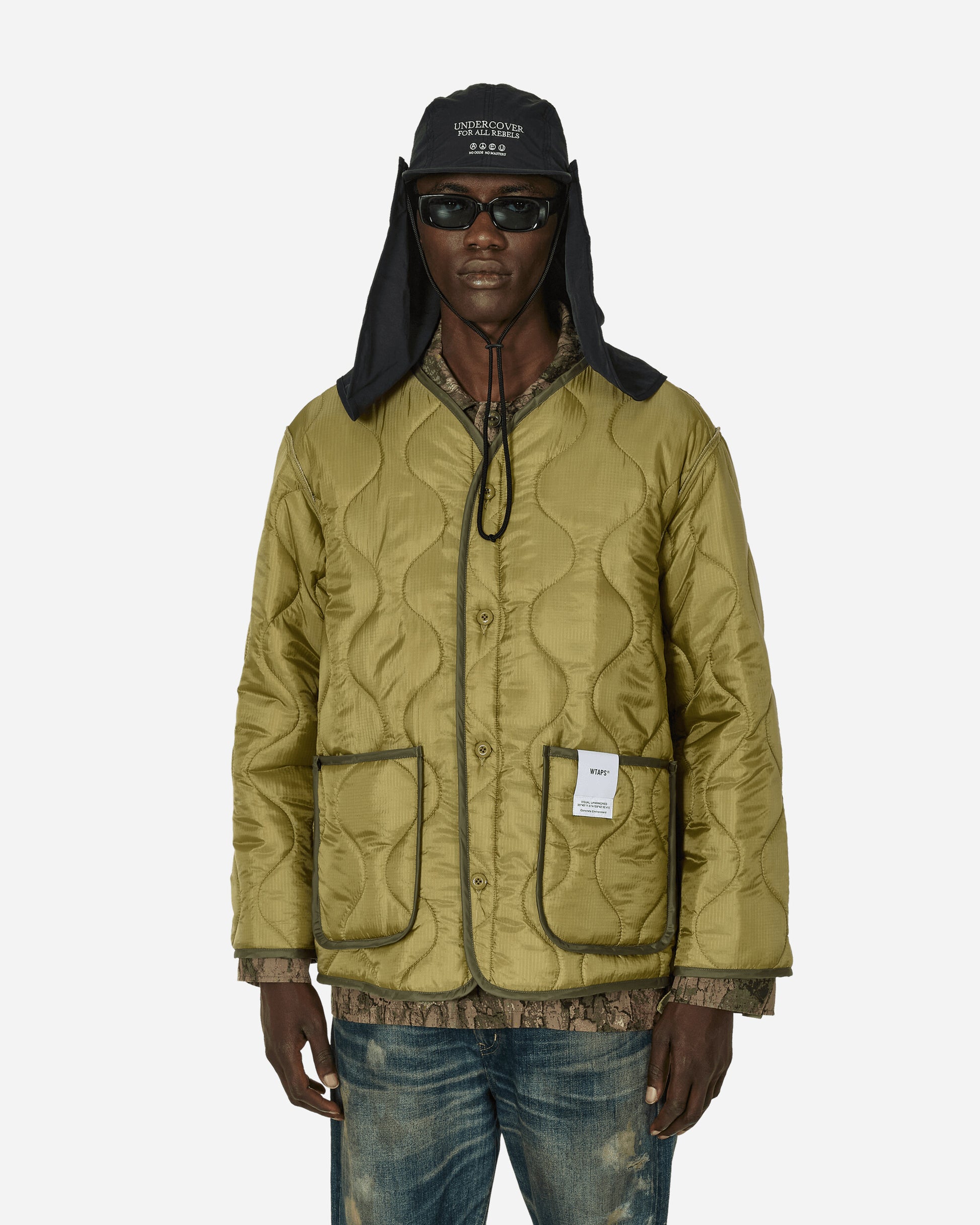 WTAPS Dt Jacket Olive Drab Coats and Jackets Jackets 241CWDT-JKM02 ODR
