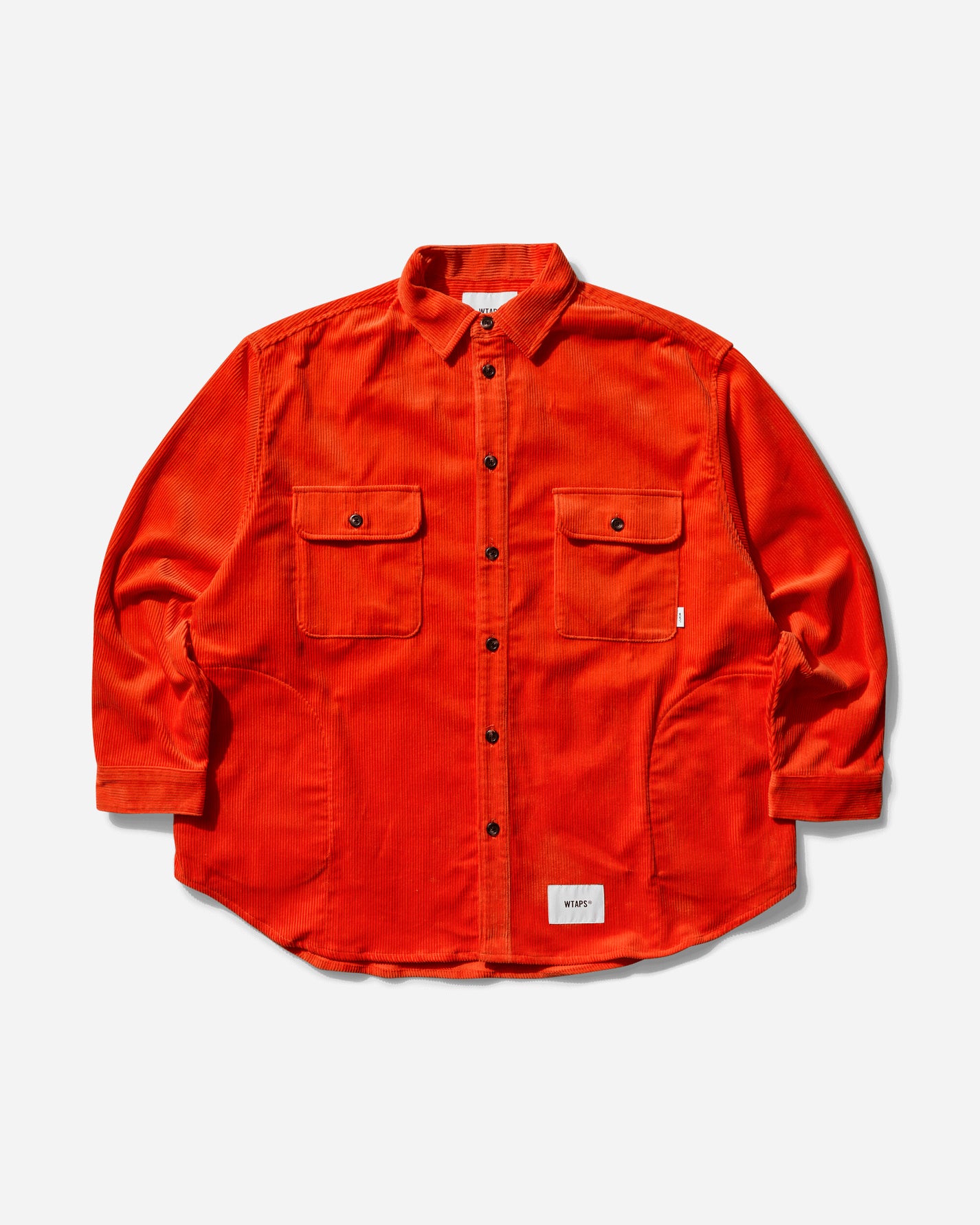 WTAPS Shirts 14 Orange Shirts Longsleeve Shirt 242WVDT-SHM05 001