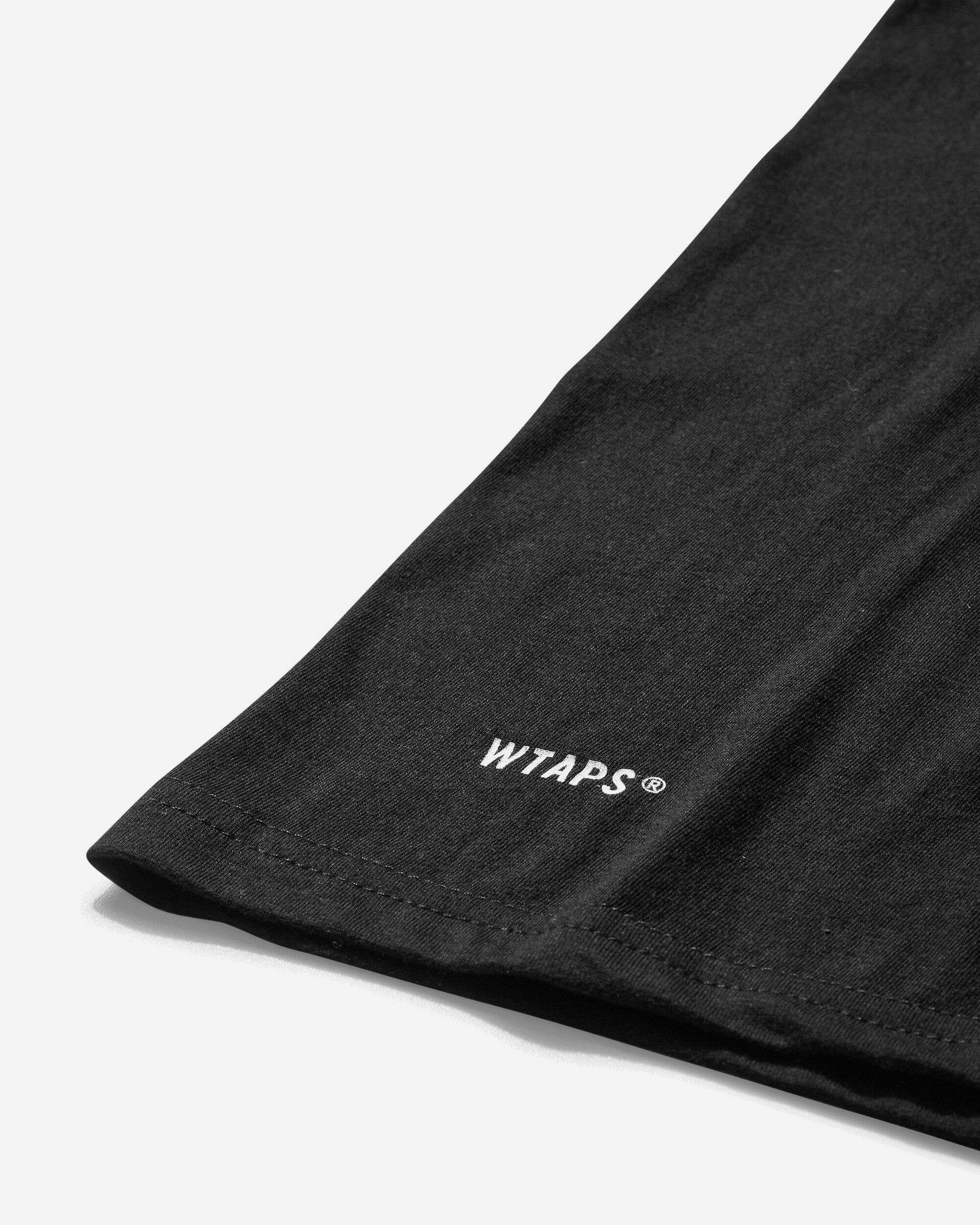 WTAPS Underwear 01 Black T-Shirts Shortsleeve 242MYDT-UWM01 001