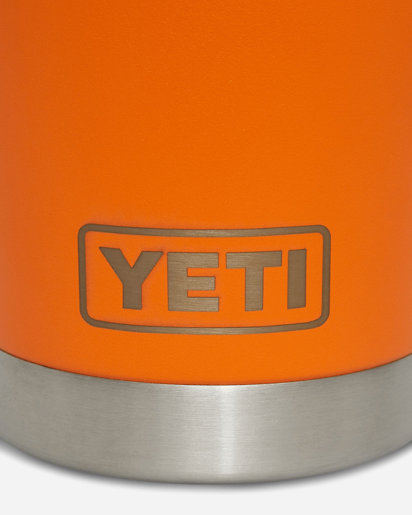 YETI Rambler 20oz Stackable Cup King Crab Orange Equipment Bottles and Bowls 0305 KCO