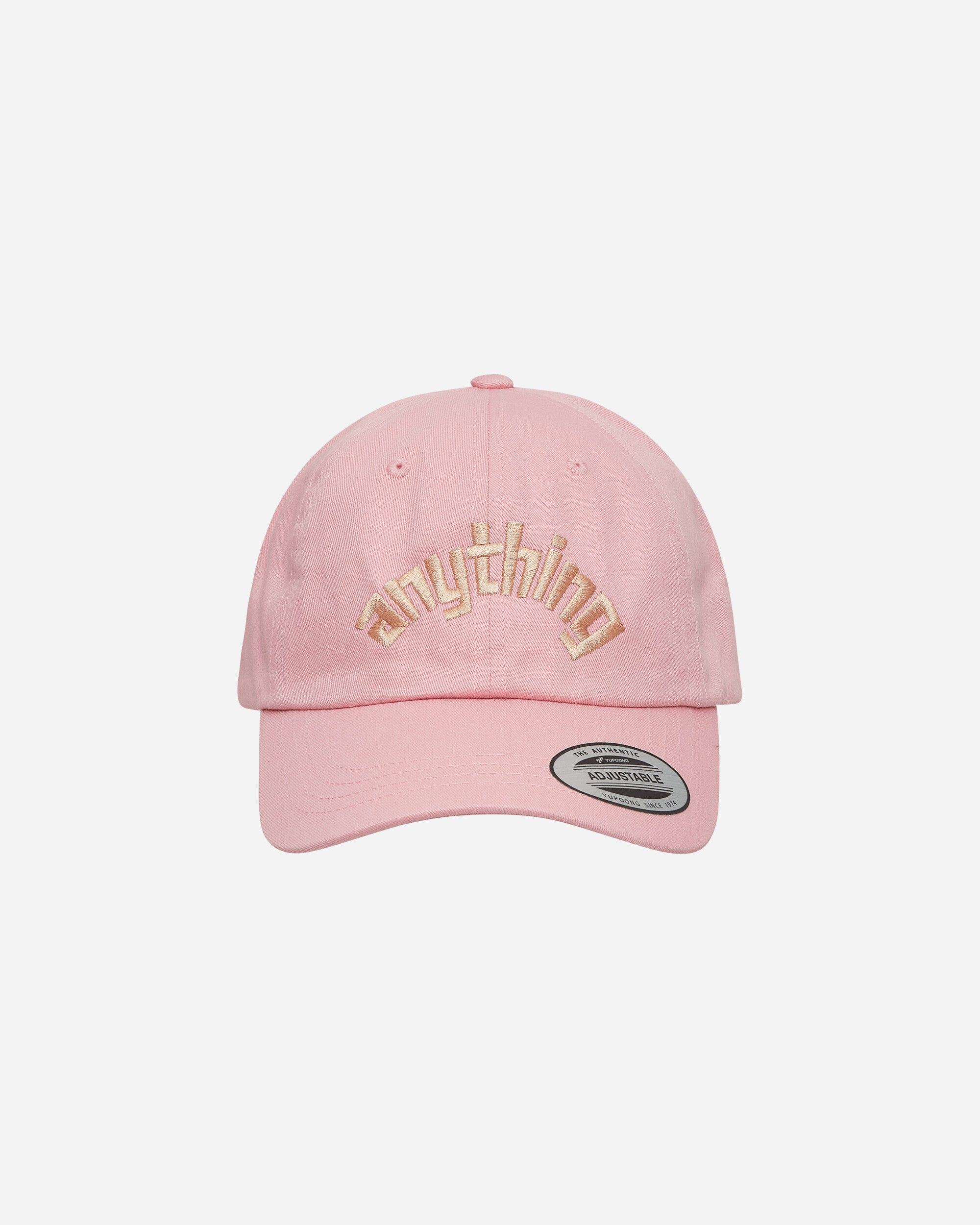 aNYthing Curved Logo Dad Hat Pink Hats Caps ANY-102 PK