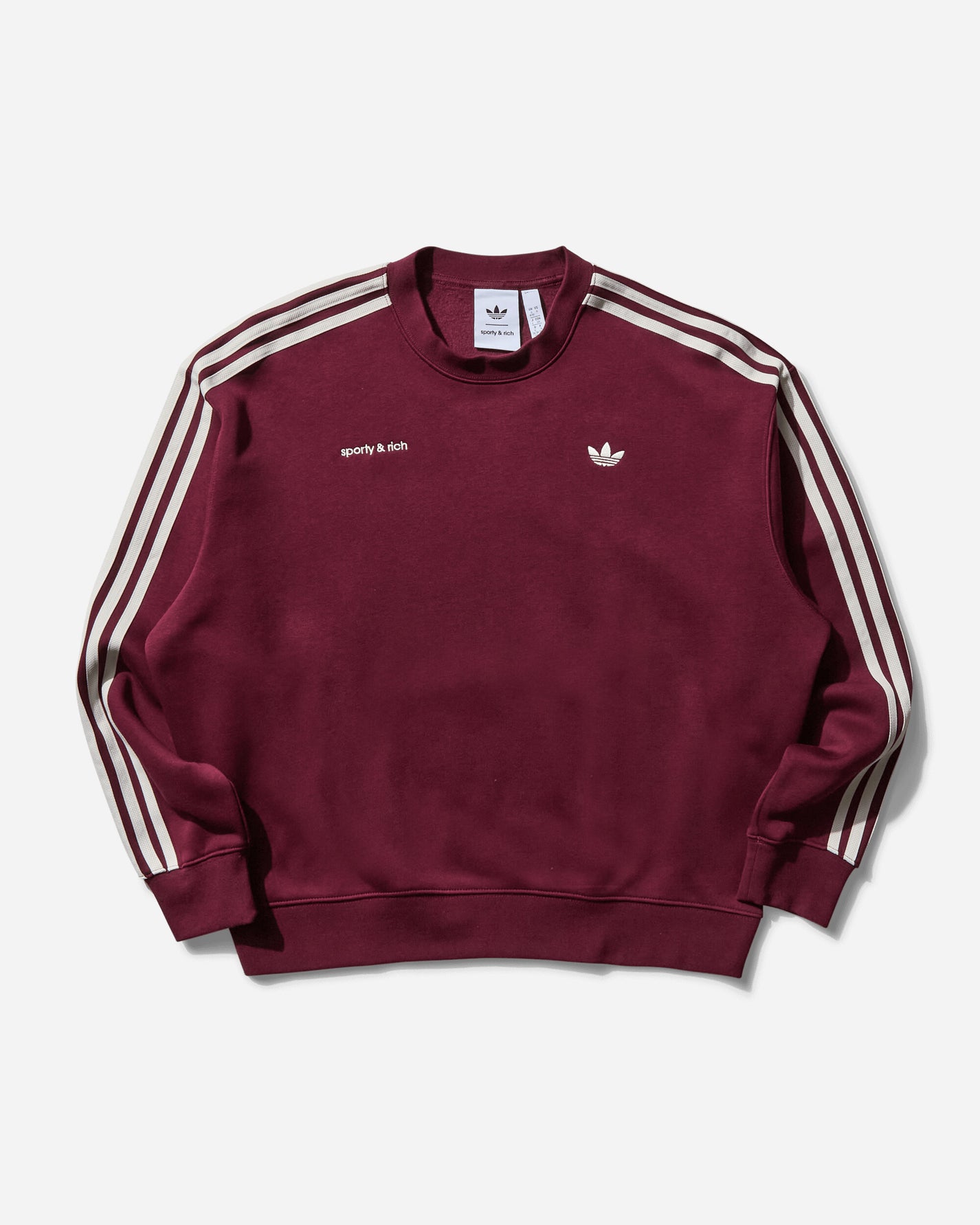 adidas Wmns S&R  Sweatshirt Maroon Sweatshirts Crewneck JN5321