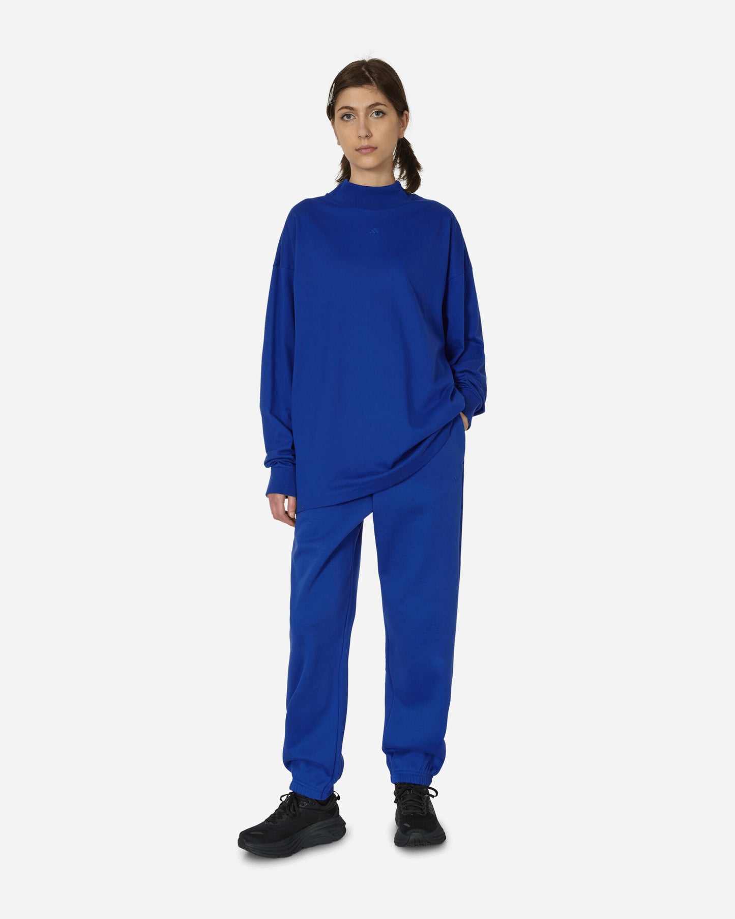 adidas One Bb L/S Tee Lucid Blue T-Shirts Longsleeve IX1969 001