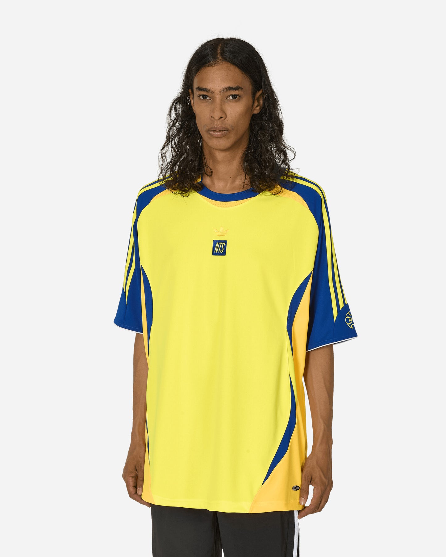 adidas Nts Tg Jersey 2 Collegiate Royal/Beam Yellow T-Shirts Shortsleeve JI5146