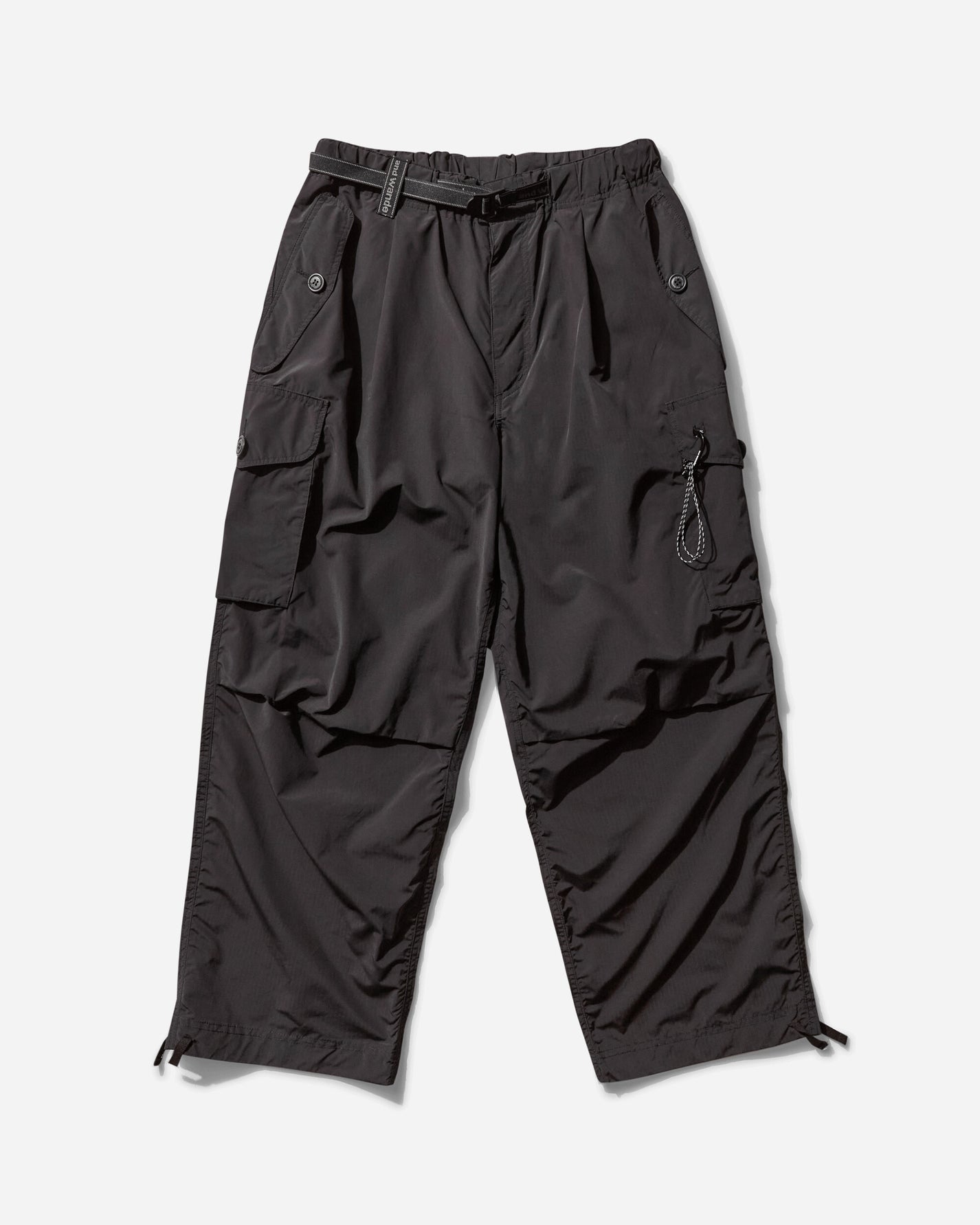 and wander 88 Oversized Cargo Pants Black Pants Cargo 5745182099 010