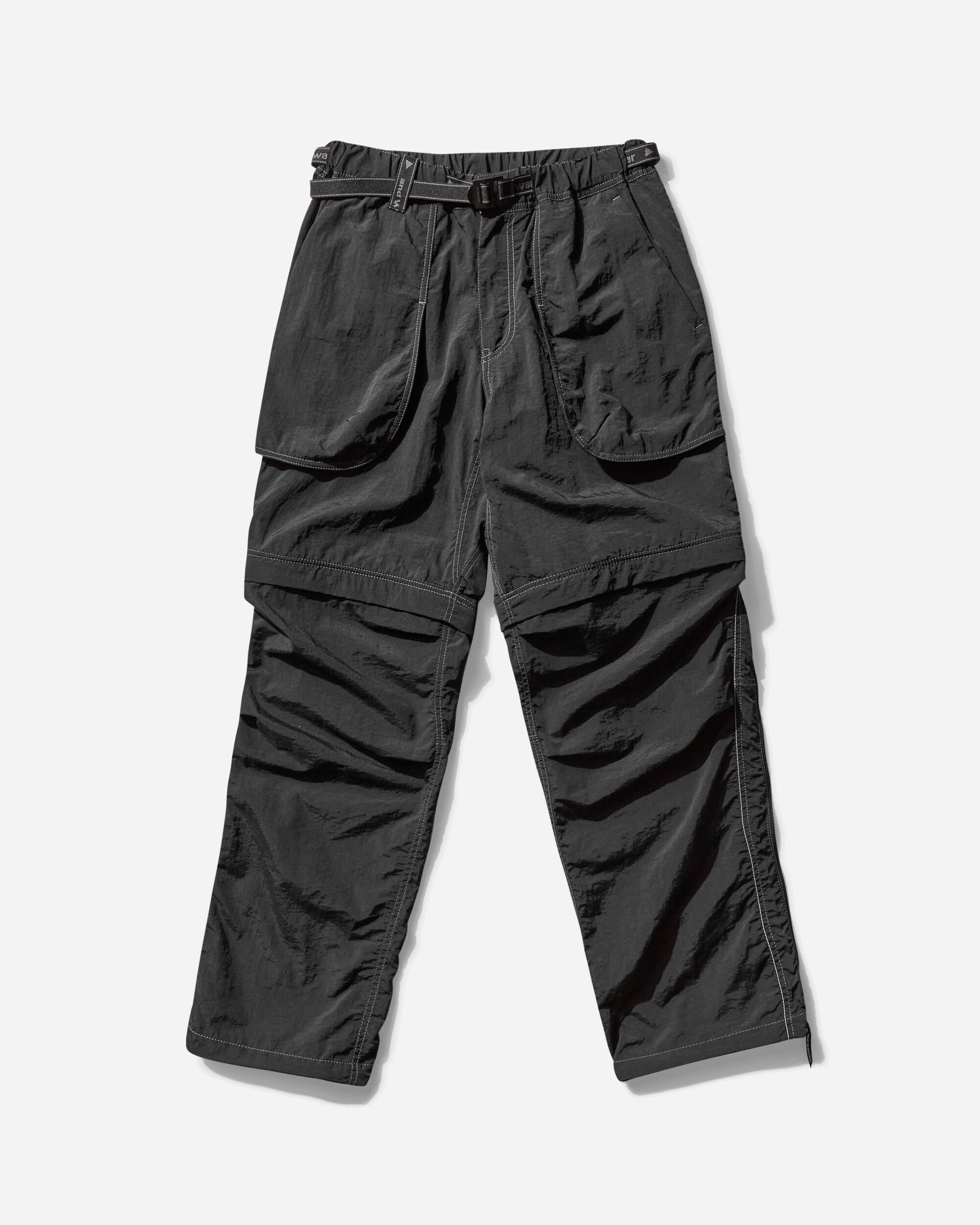 and wander 41 Ny Taffeta Hiker 2Way Pants Black Pants Casual 5745152046 010