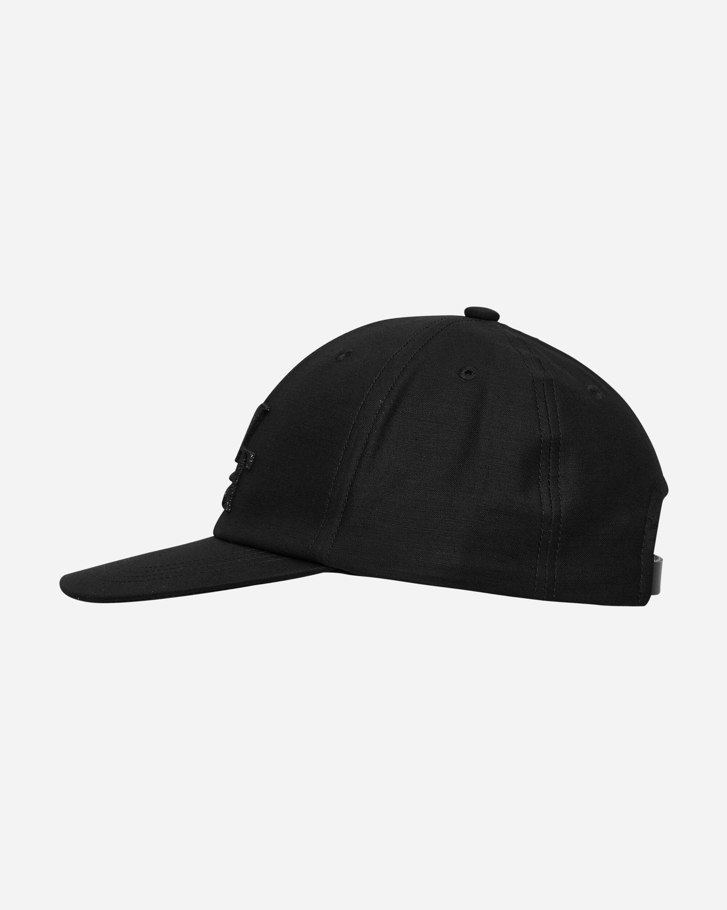 sacai Wtaps Cotton Back Satin Cap Black Hats Caps 25-0931S 001