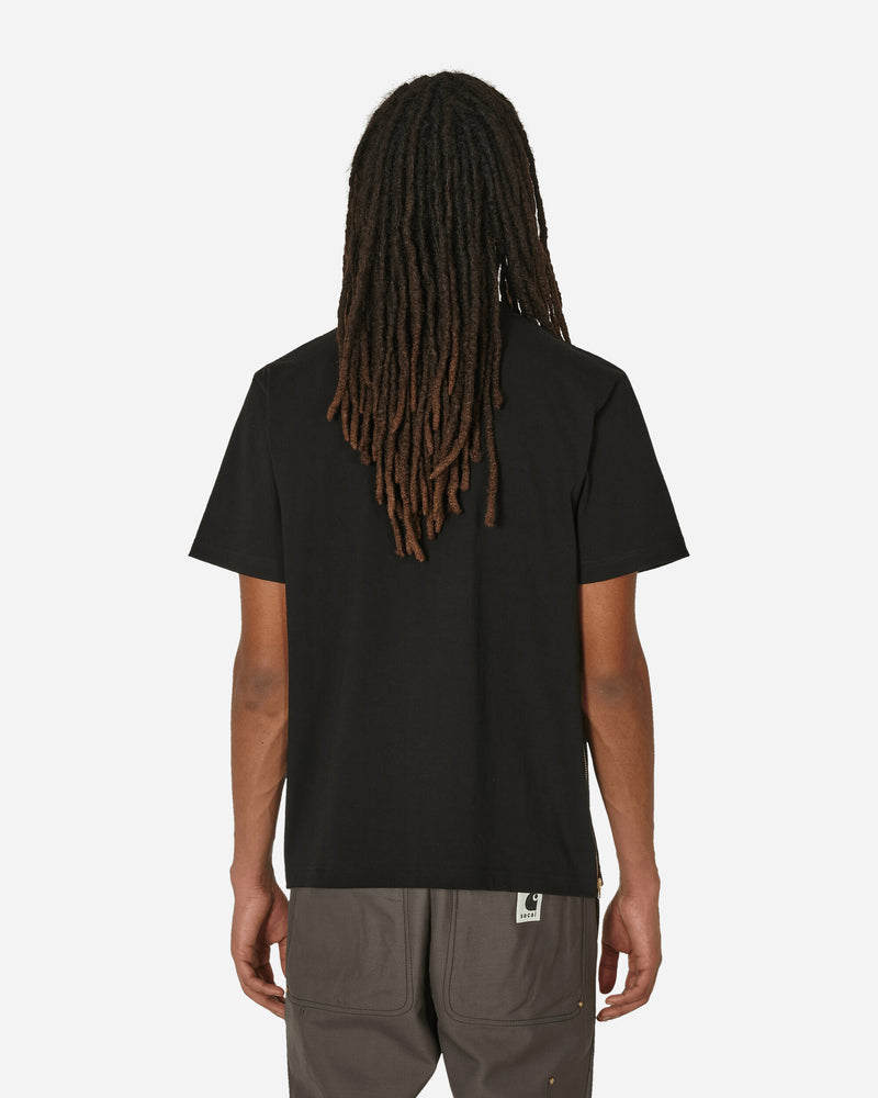 sacai Sacai X Carhartt Wip T-Shirt Black T-Shirts Shortsleeve 24-0725S 001