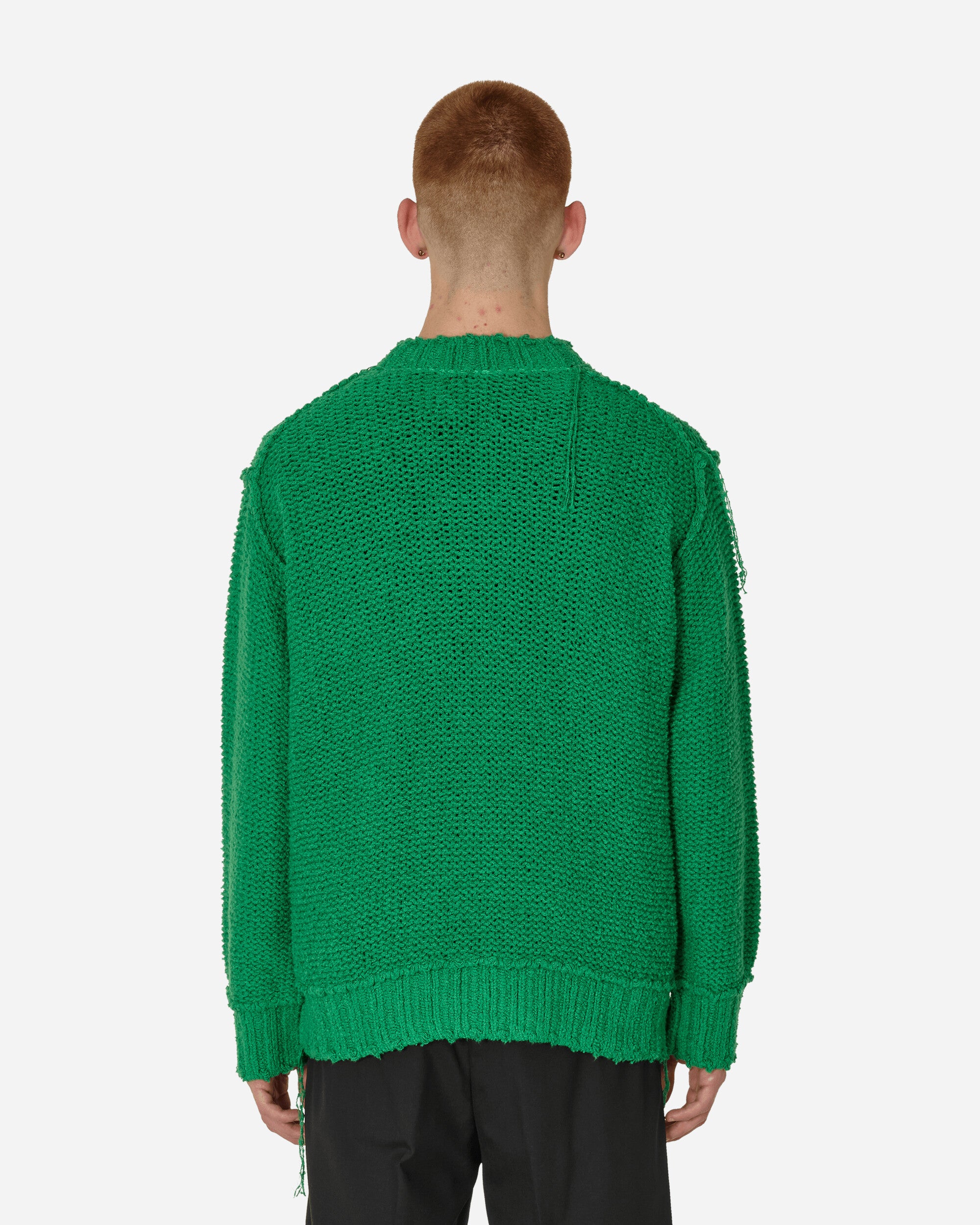 sacai Knit Pullover Green Knitwears Sweaters 24-03330M 551