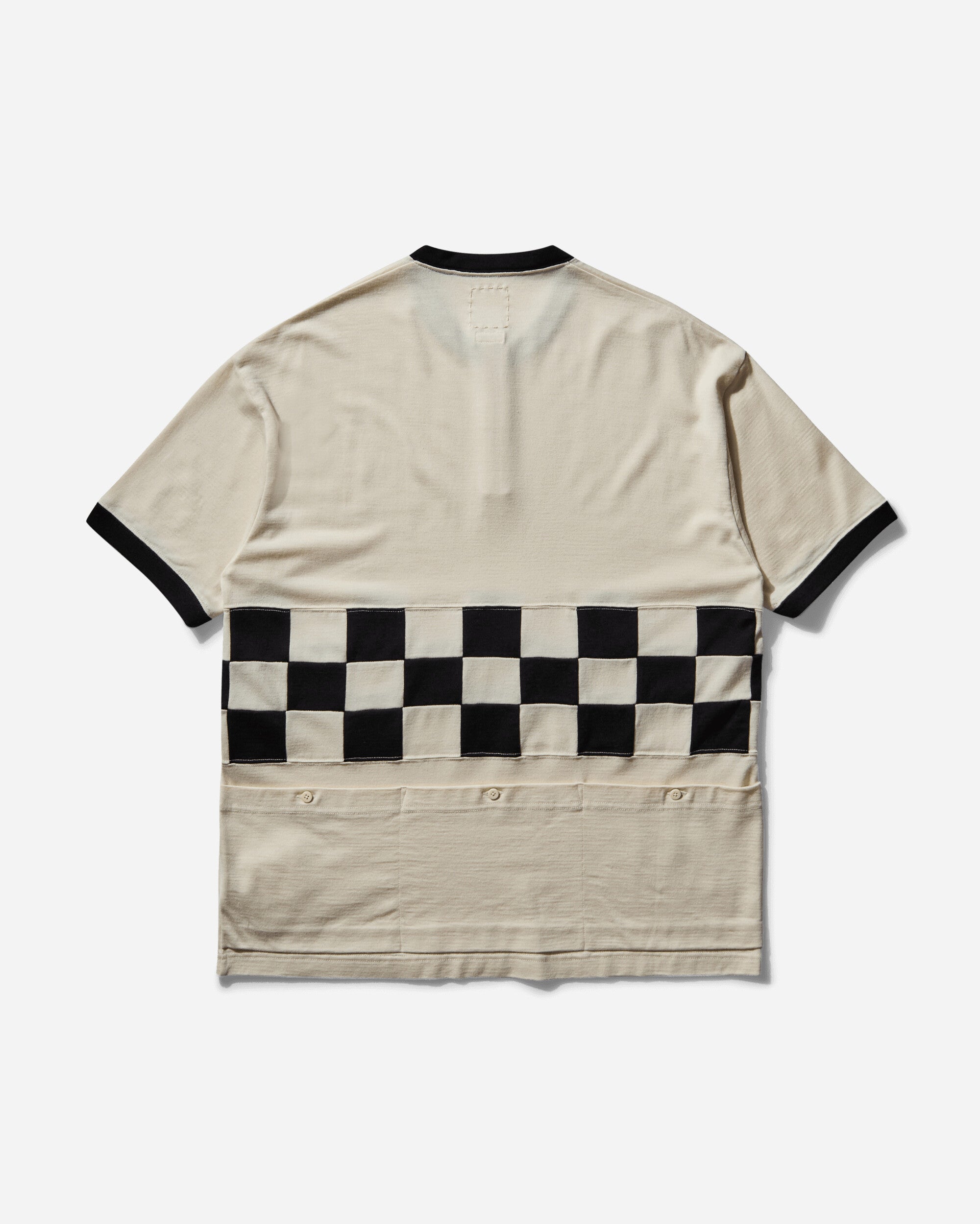 visvim Merckx Cb Zip P.O. S/S (Superfine) Off White Knitwears Sweaters 0125105010007 1