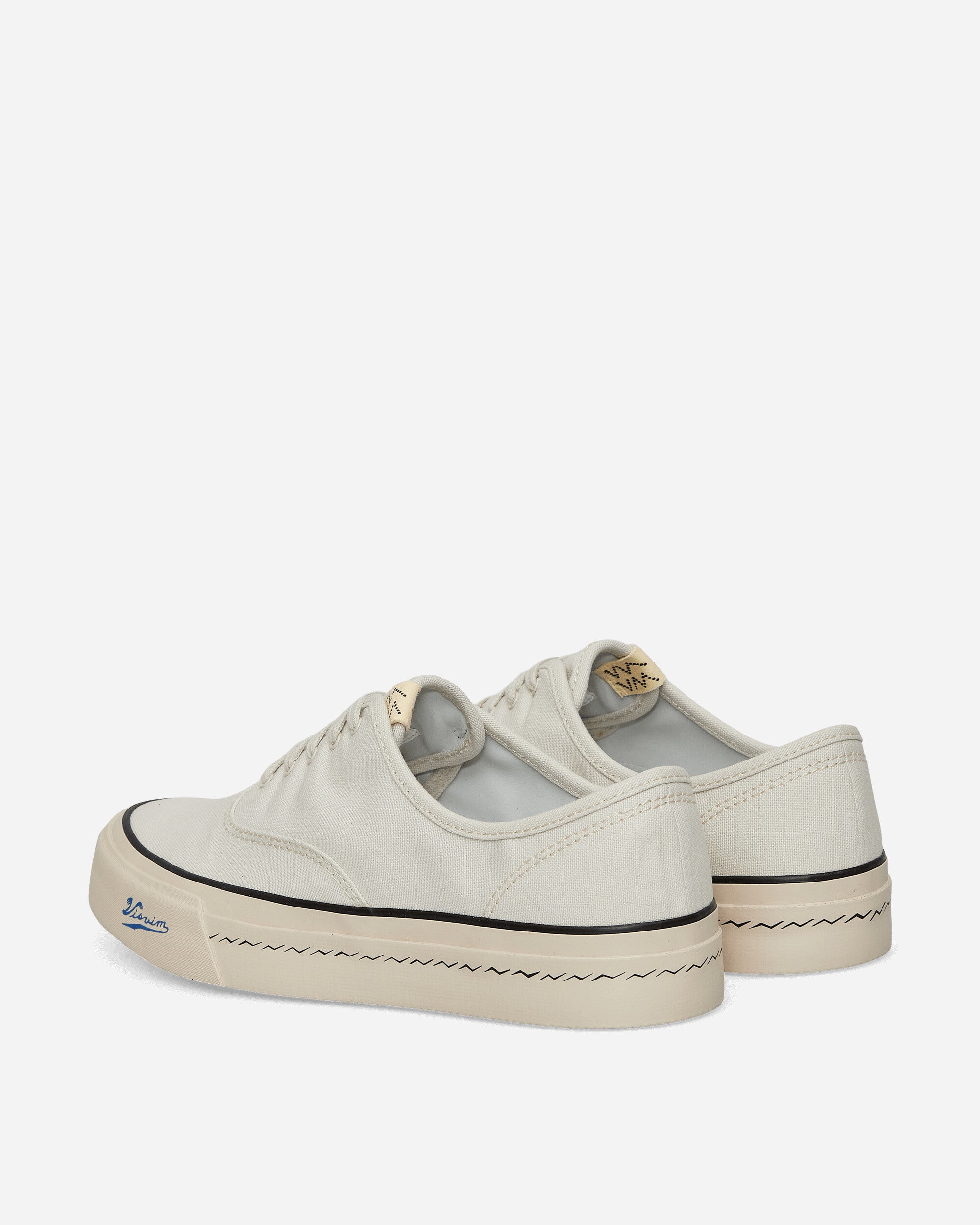 visvim Logan Deck Lo Sipe White Sneakers Slip-On 124101001004 001