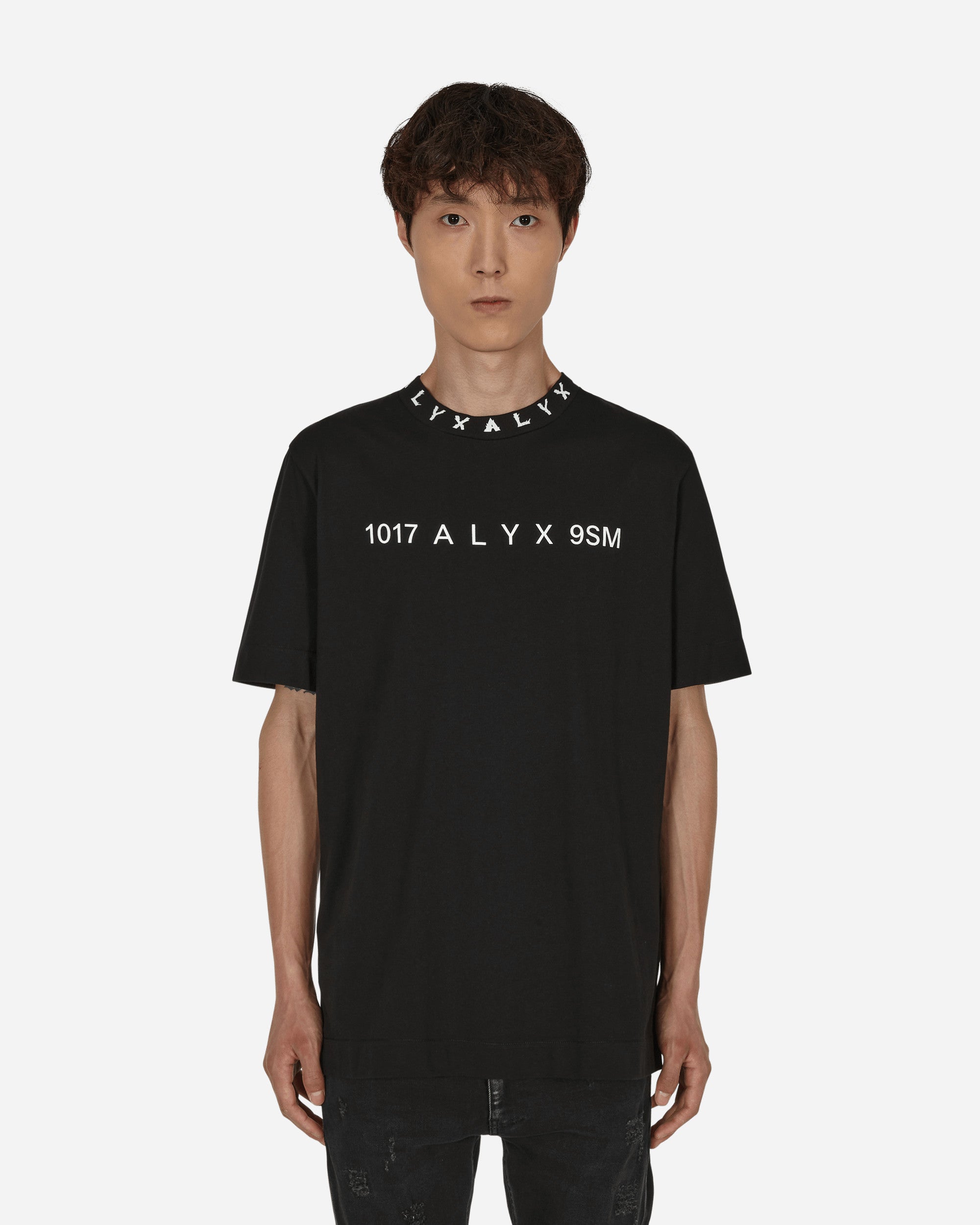 1017 Alyx 9SM S/S Graphic T-Shirt Black T-Shirts Shortsleeve AAMTS0333FA01 BLK0001