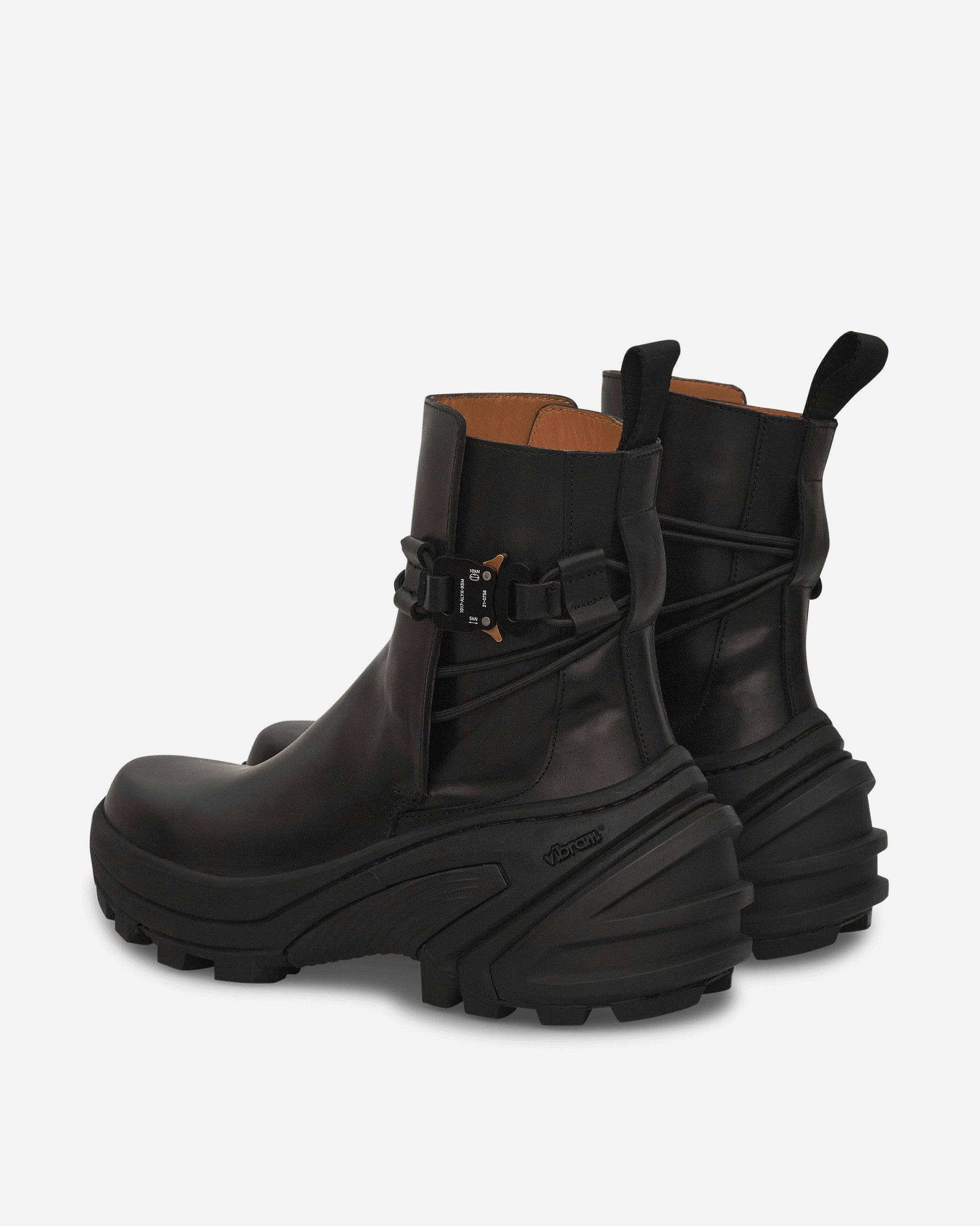 1017 Alyx 9SM Low Buckle With Fixed Sole Black Boots Mid AAUBO0009LE07 BLK0001