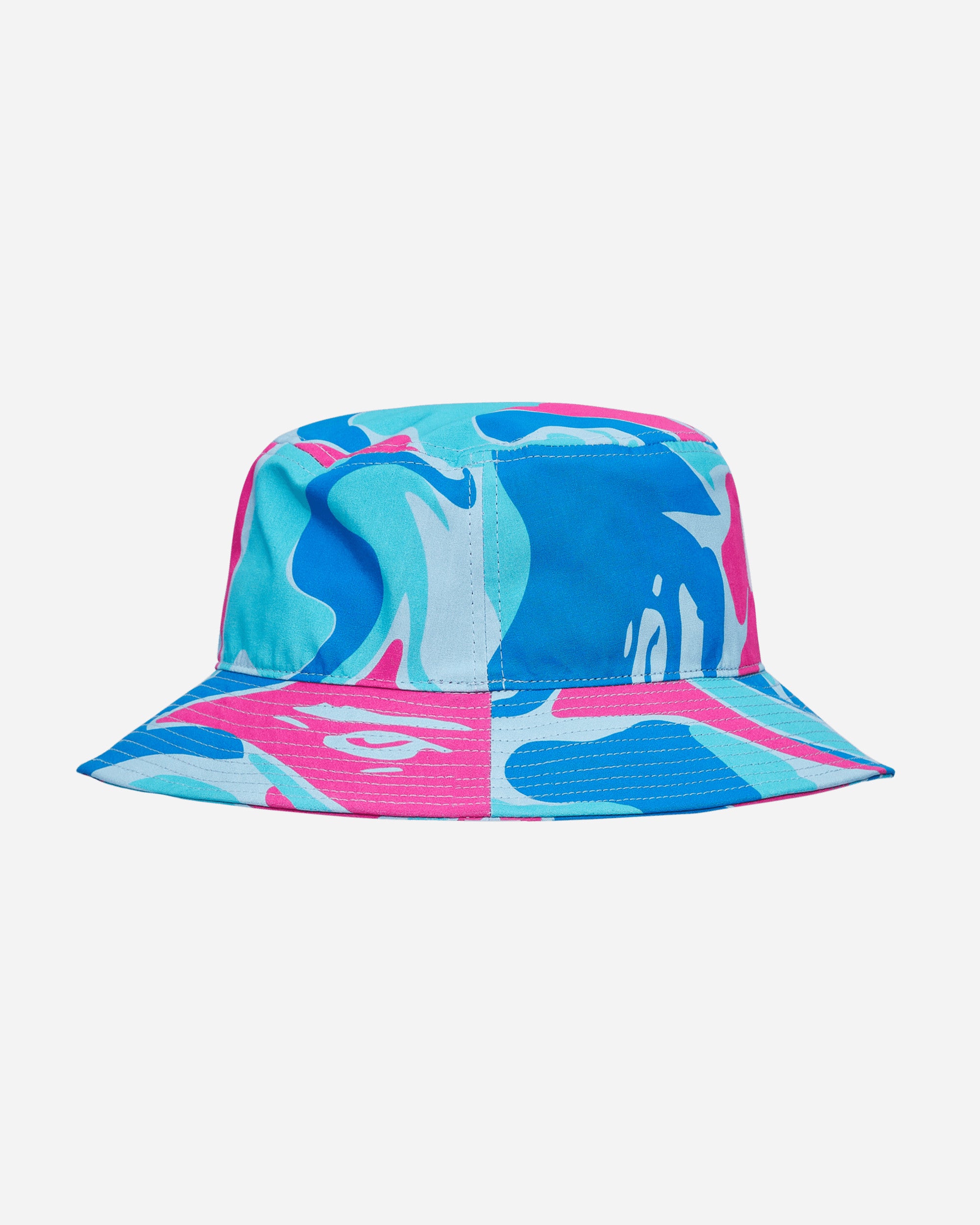 A Bathing Ape Marble Camo Blue Hats Bucket 1I30181007 BLUE
