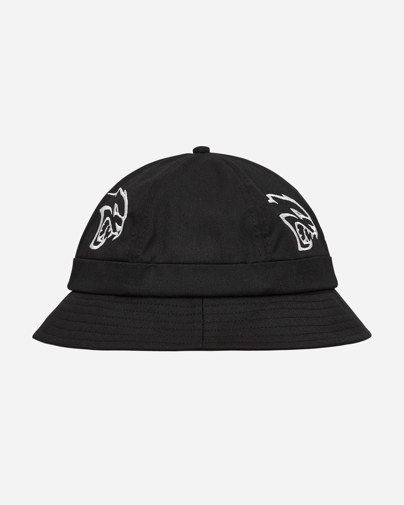 Alltimers Hell Demon Embroidered Bucket Hat Black Hats Bucket PN1752 001