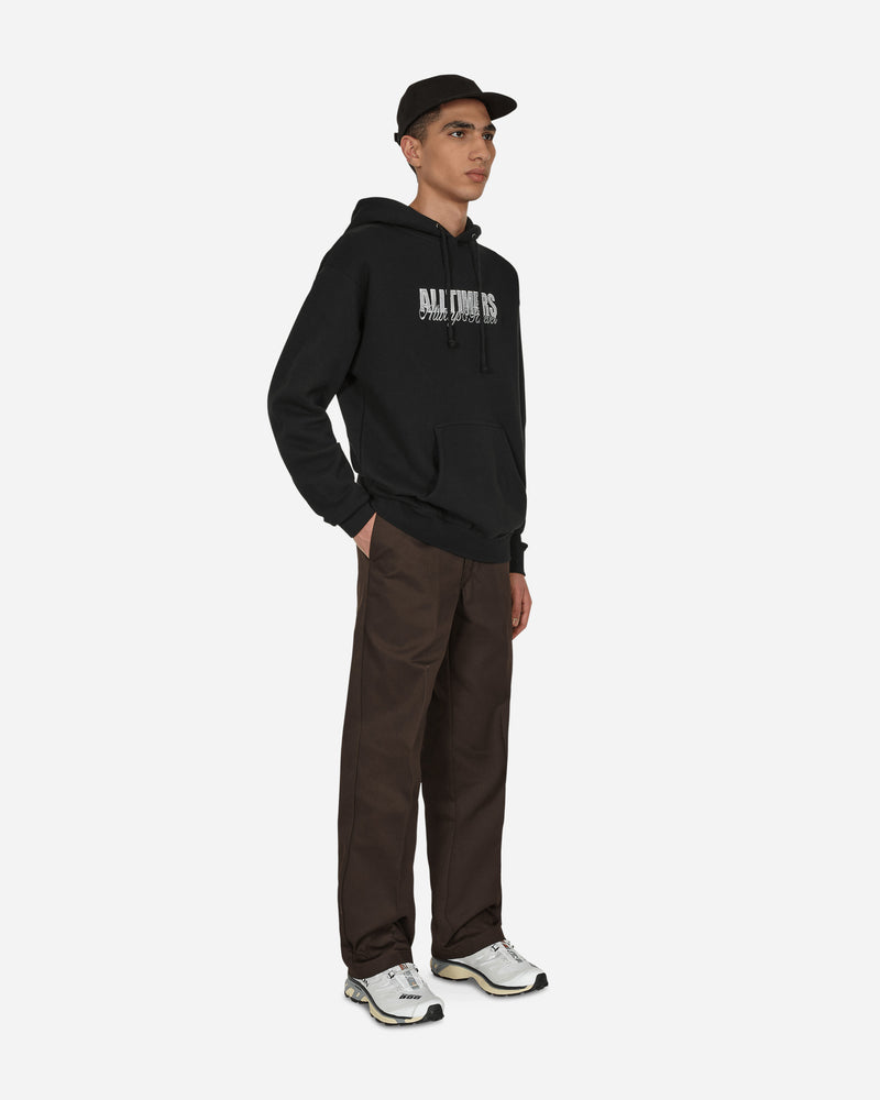 Alltimers Always Embroidered Hoodie Black Sweatshirts Hoodies PN1777 001