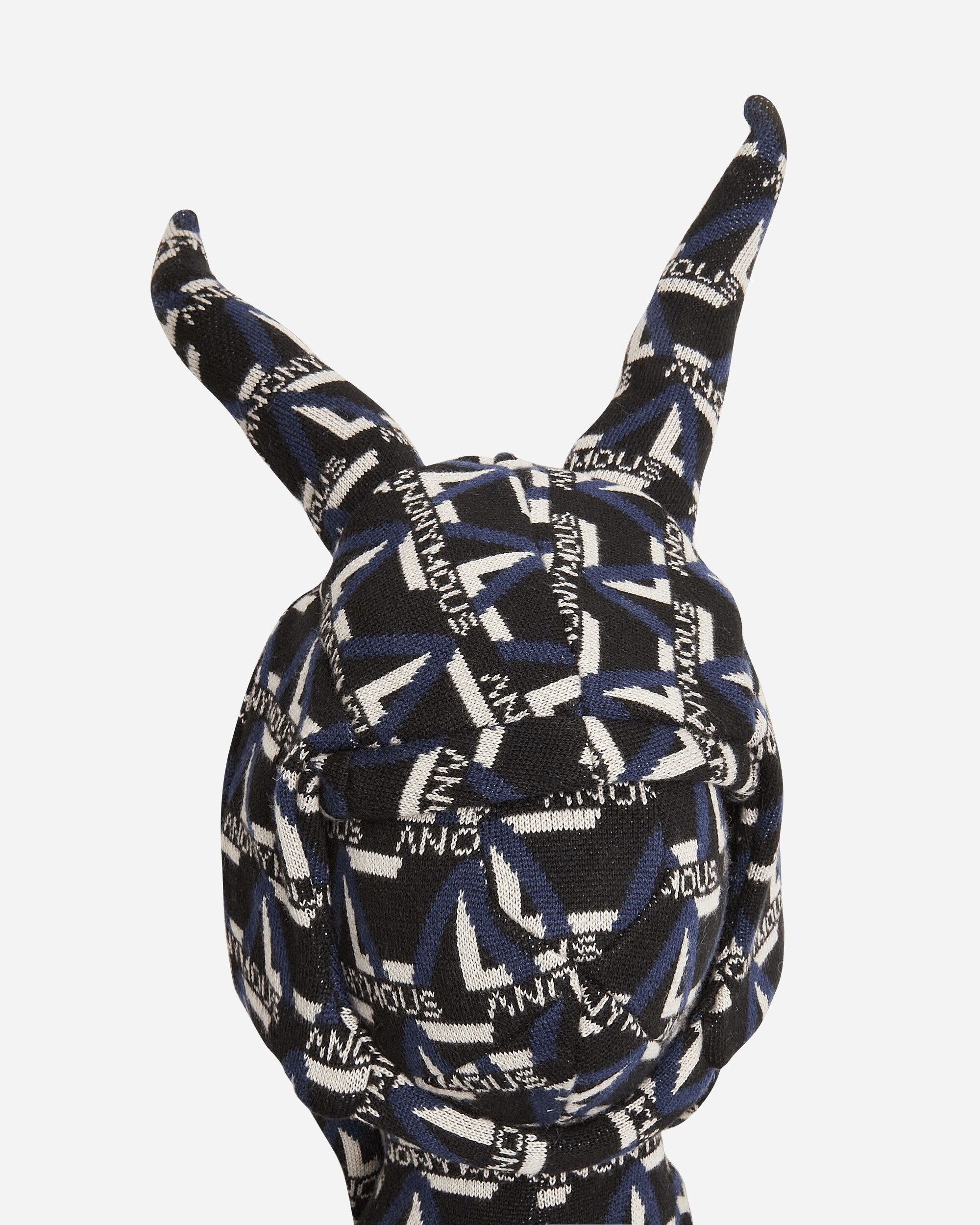 Anonymous Club Knit Lambchop Plushy Black Monogram Homeware Design Items Anon0062Black Black Monogram