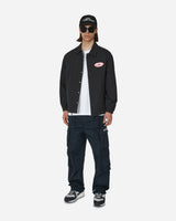 Awake NY King Logo Twill Coaches Jacket Charcoal Coats and Jackets Jackets AWK-SP23-OT007  CHA