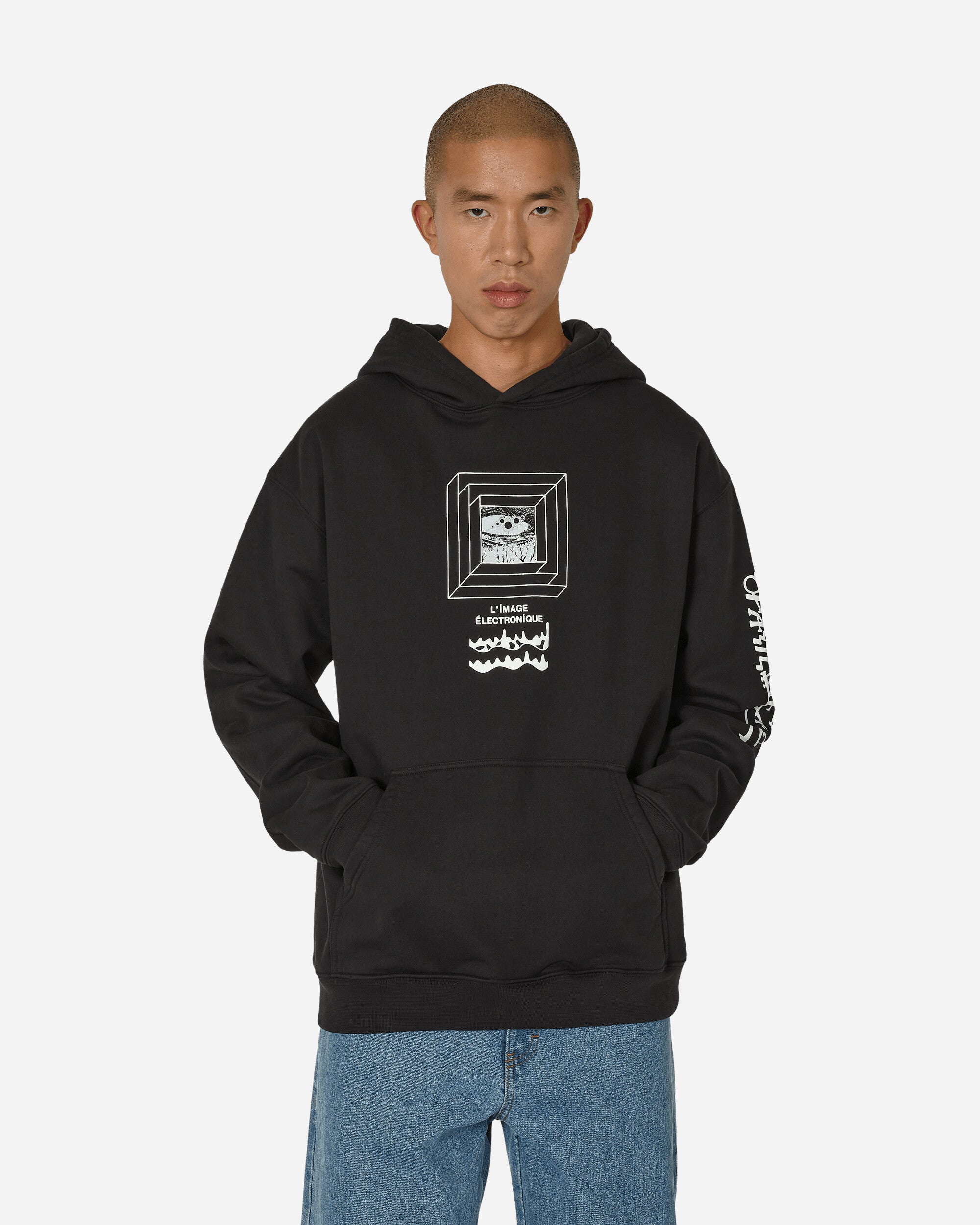 Electronique Hooded Sweatshirt Black