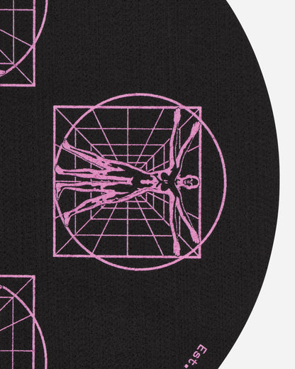 Capsule Capsule Vinyl Slipmat Black/Magenta Homeware Design Items CAPVINYLSLIPMAT BLACK