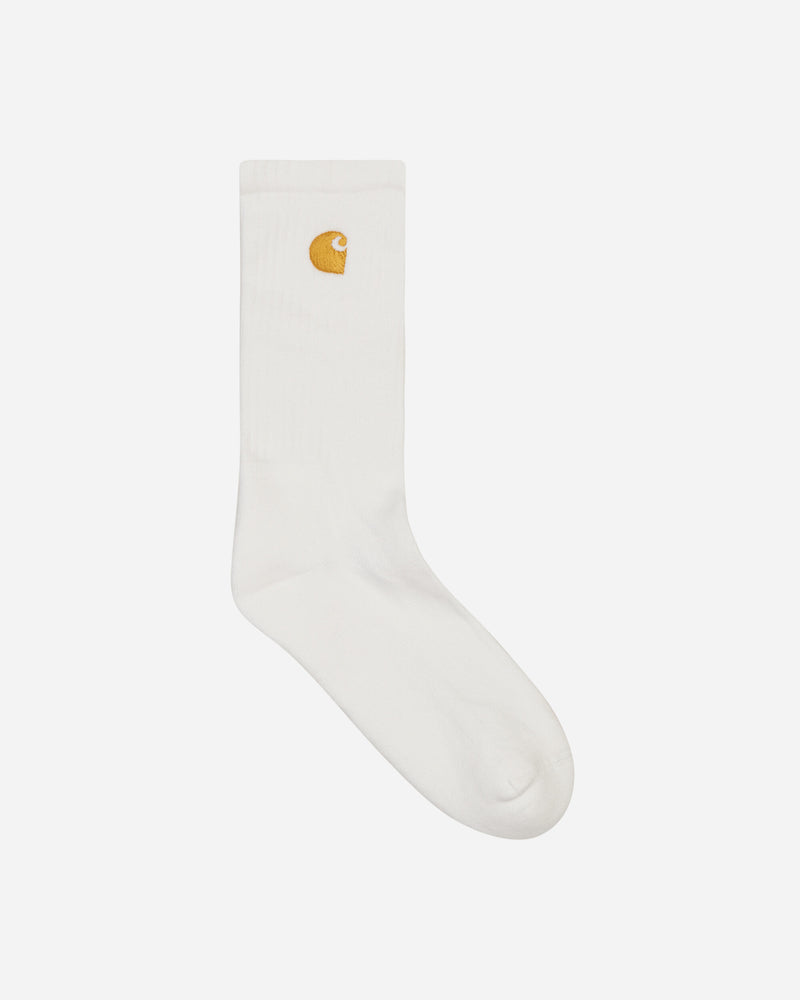 Carhartt WIP Chase Socks White/Gold Underwear Socks I029421 00RXX