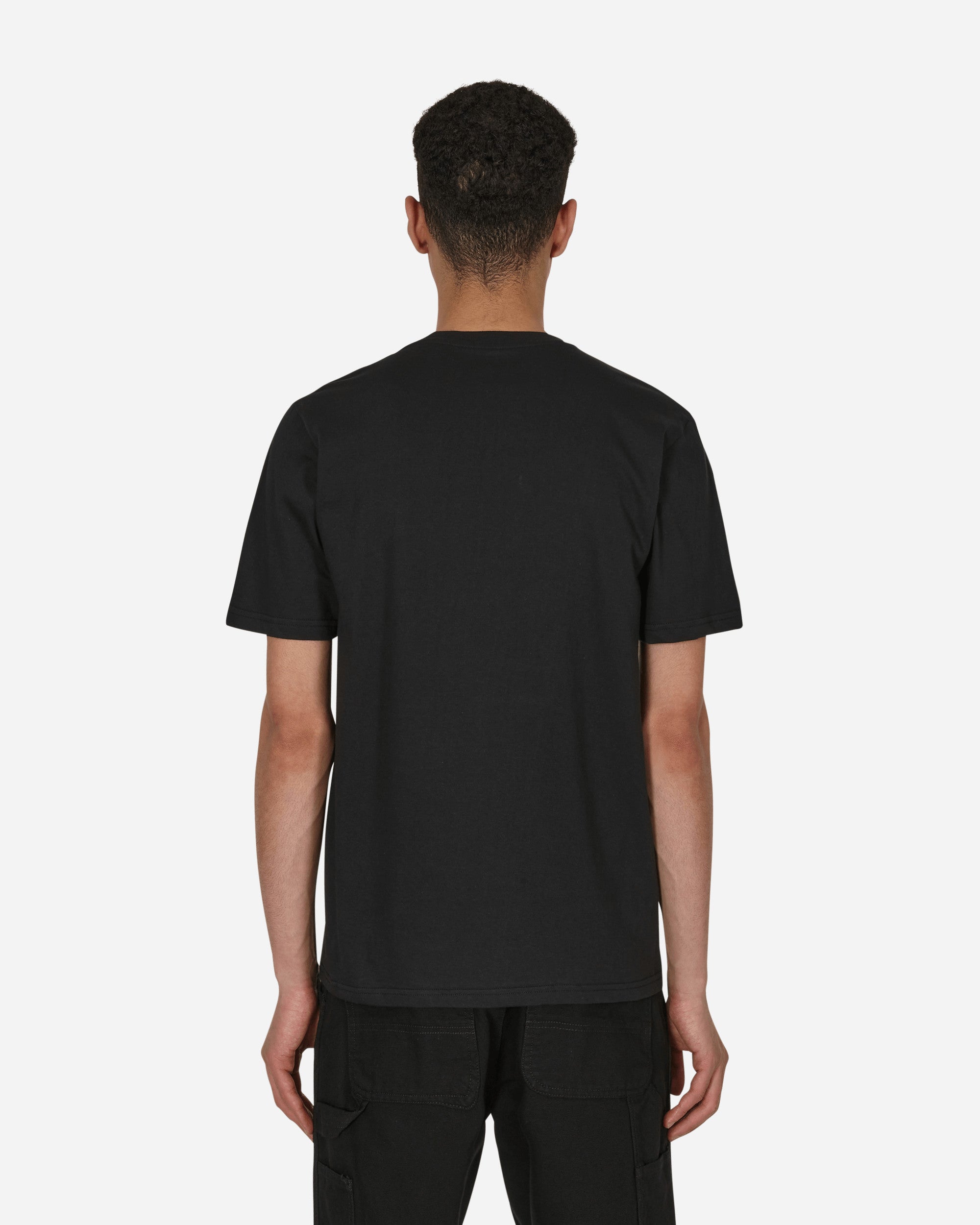 Carhartt Wip Standard Crew Neck T-Shirt Black/Black T-Shirts Shortsleeve I029370 933.XX