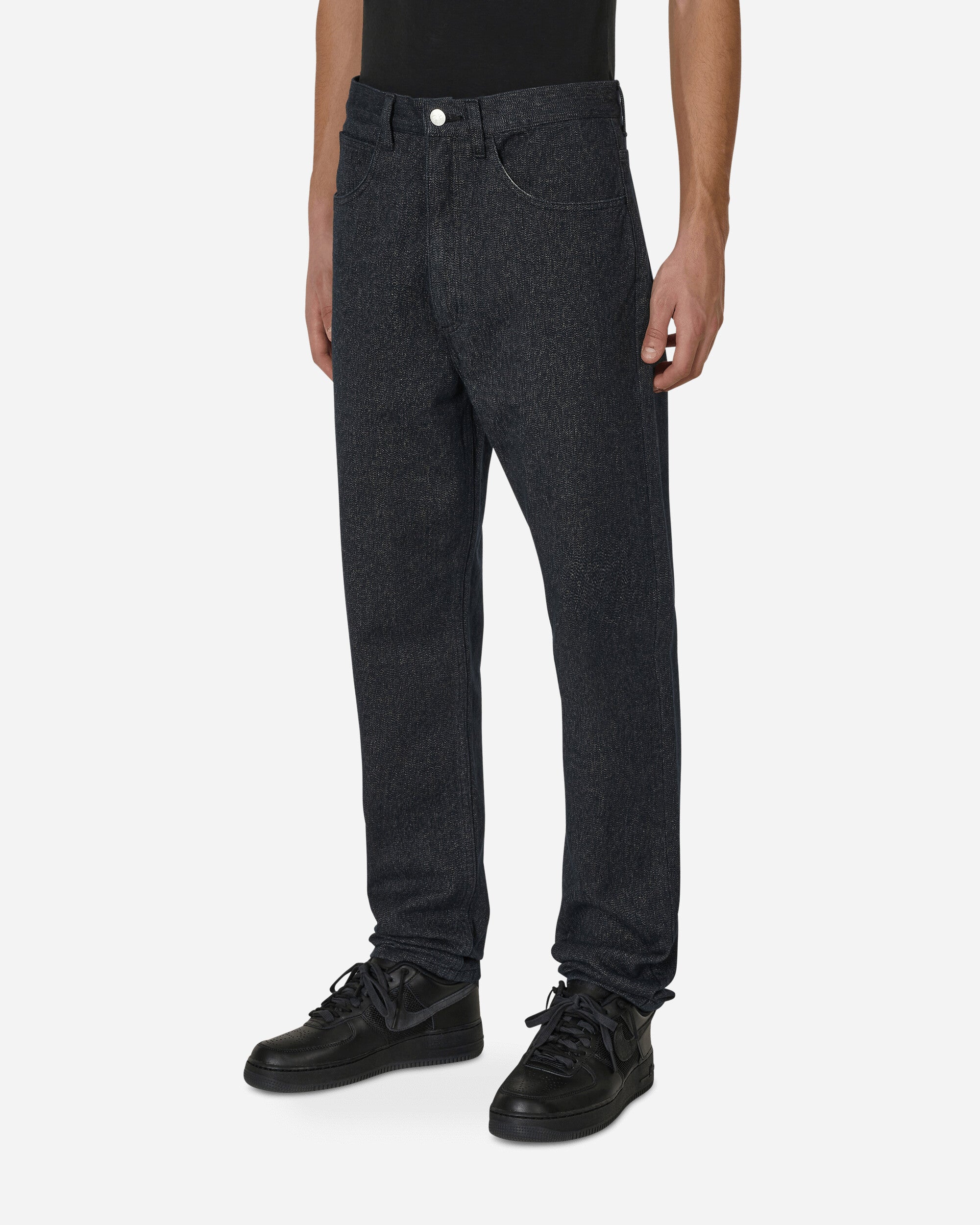 Cav Empt 1994 BLACK HEATHER PANTS Black Pants Trousers CES23PT05 001