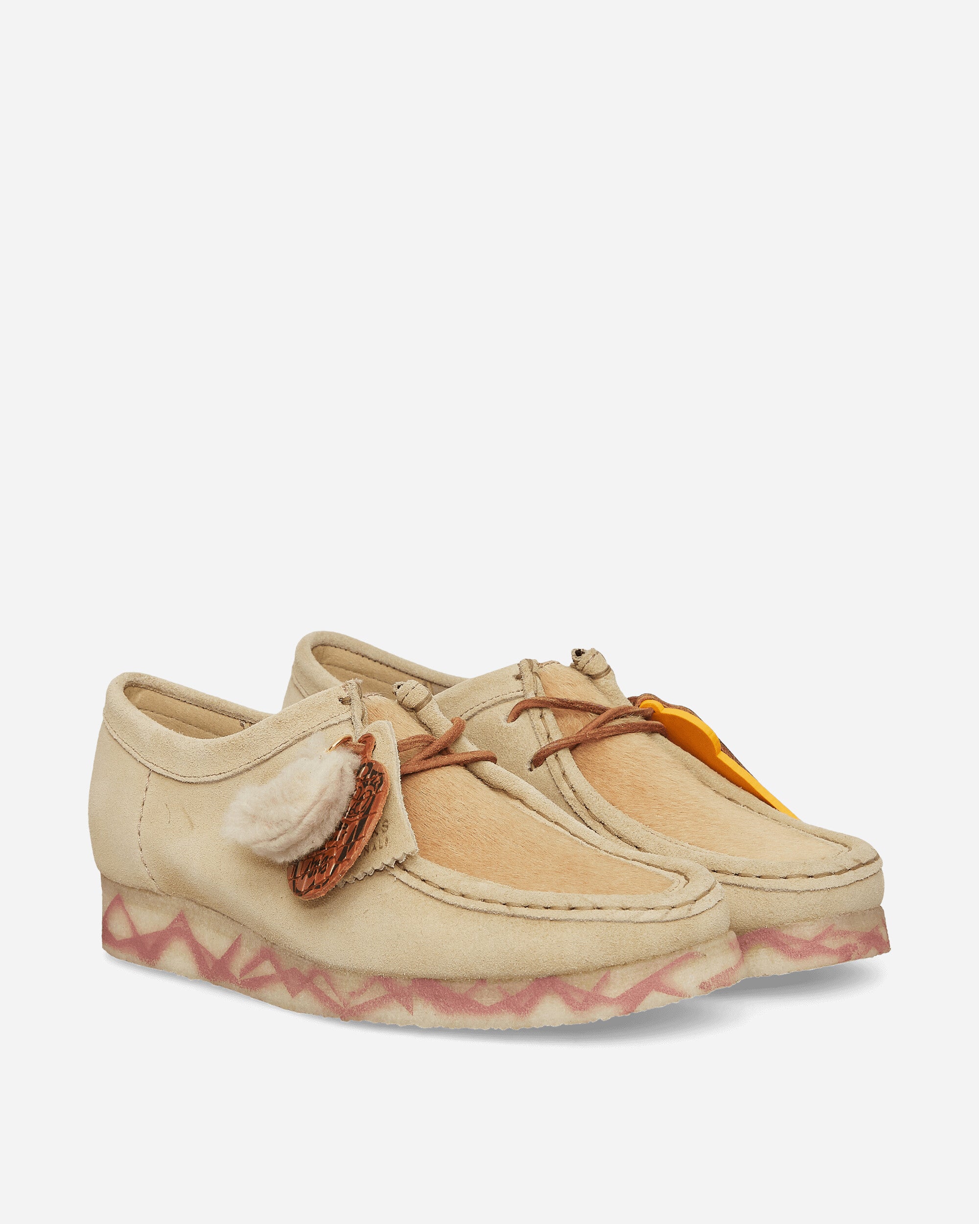 Aries Wallabee Shoes Maple