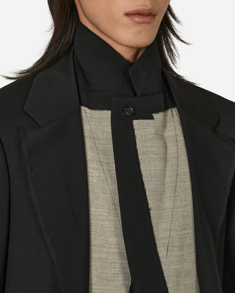 Comme Des Garçons Homme Plus Men'S Jacket Black Coats and Jackets Blazers PK-J050-051 1
