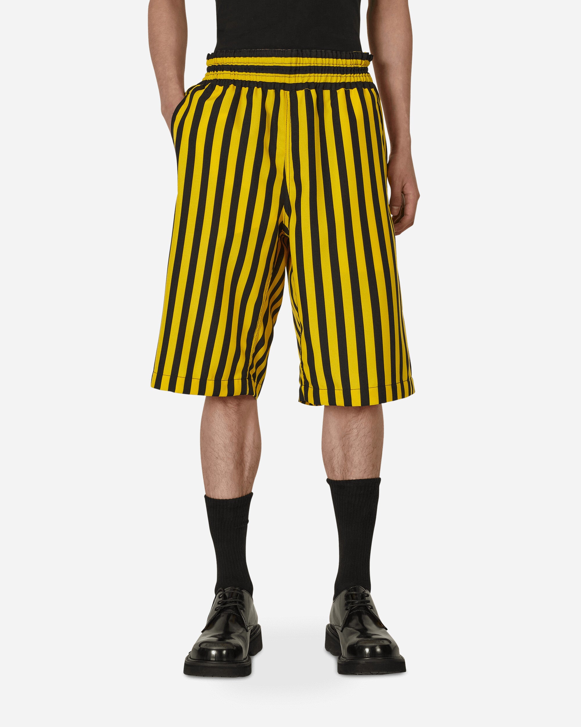 Comme Des Garçons Homme Plus Men'S Pants Yellow/Black Shorts Short PK-P052-051 1