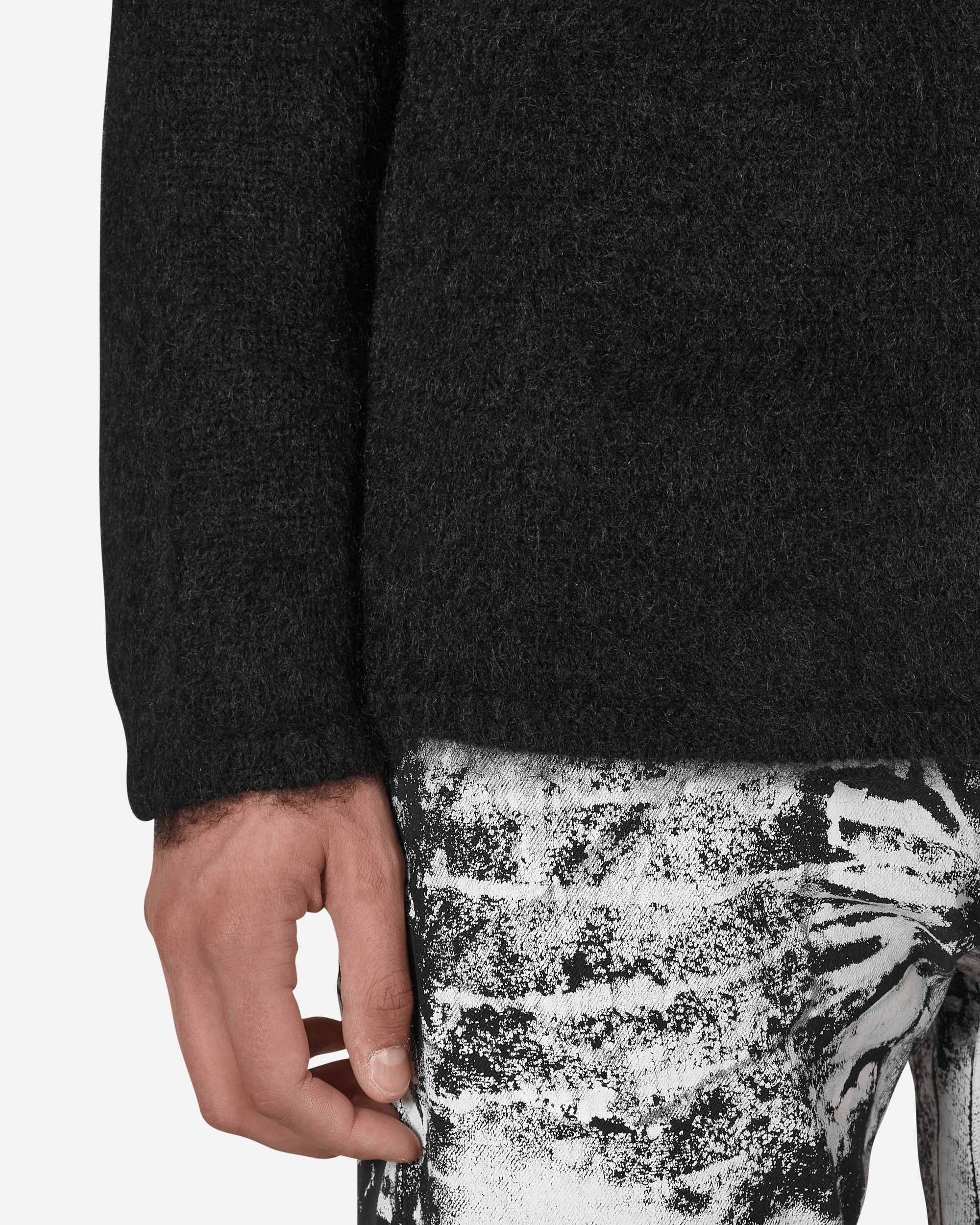 Comme Des Garçons Homme Plus Men'S Sweater Black Knitwears Sweaters PJ-N005-W22 1