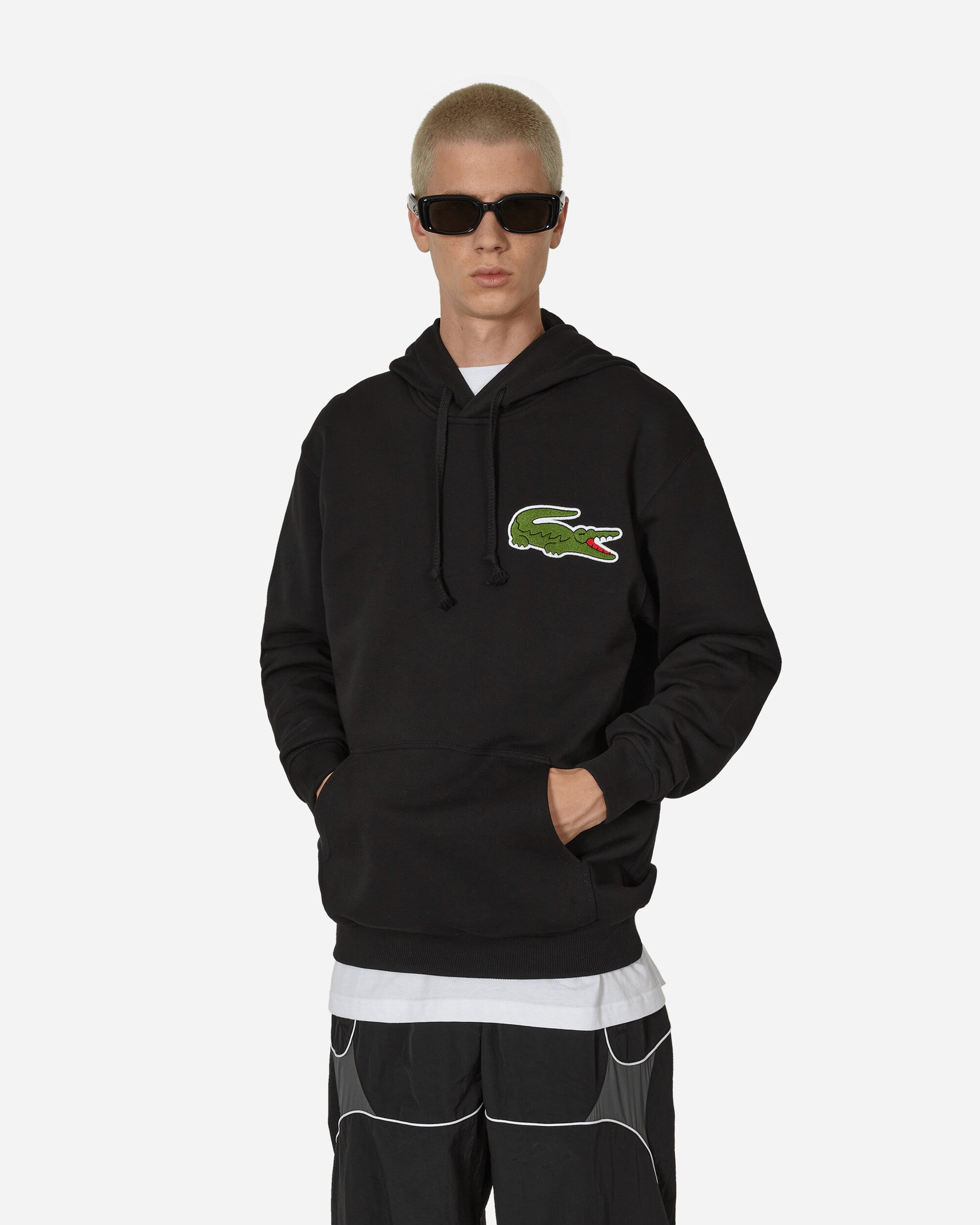 Lacoste Hooded Sweatshirt Black