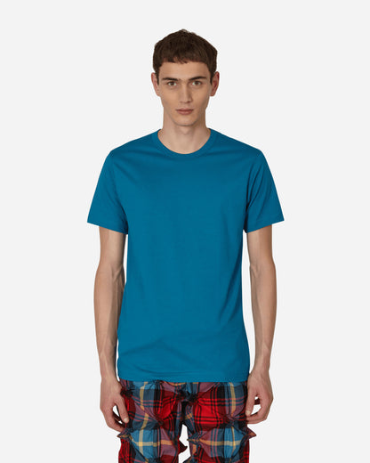 Comme Des Garçons Shirt Mens T-Shirt Knit Blue T-Shirts Shortsleeve FJ-T016-W22 1
