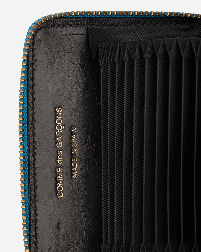 Comme Des Garçons Wallet Classic Leather Line Blue Wallets and Cardholders Wallets SA2110 1