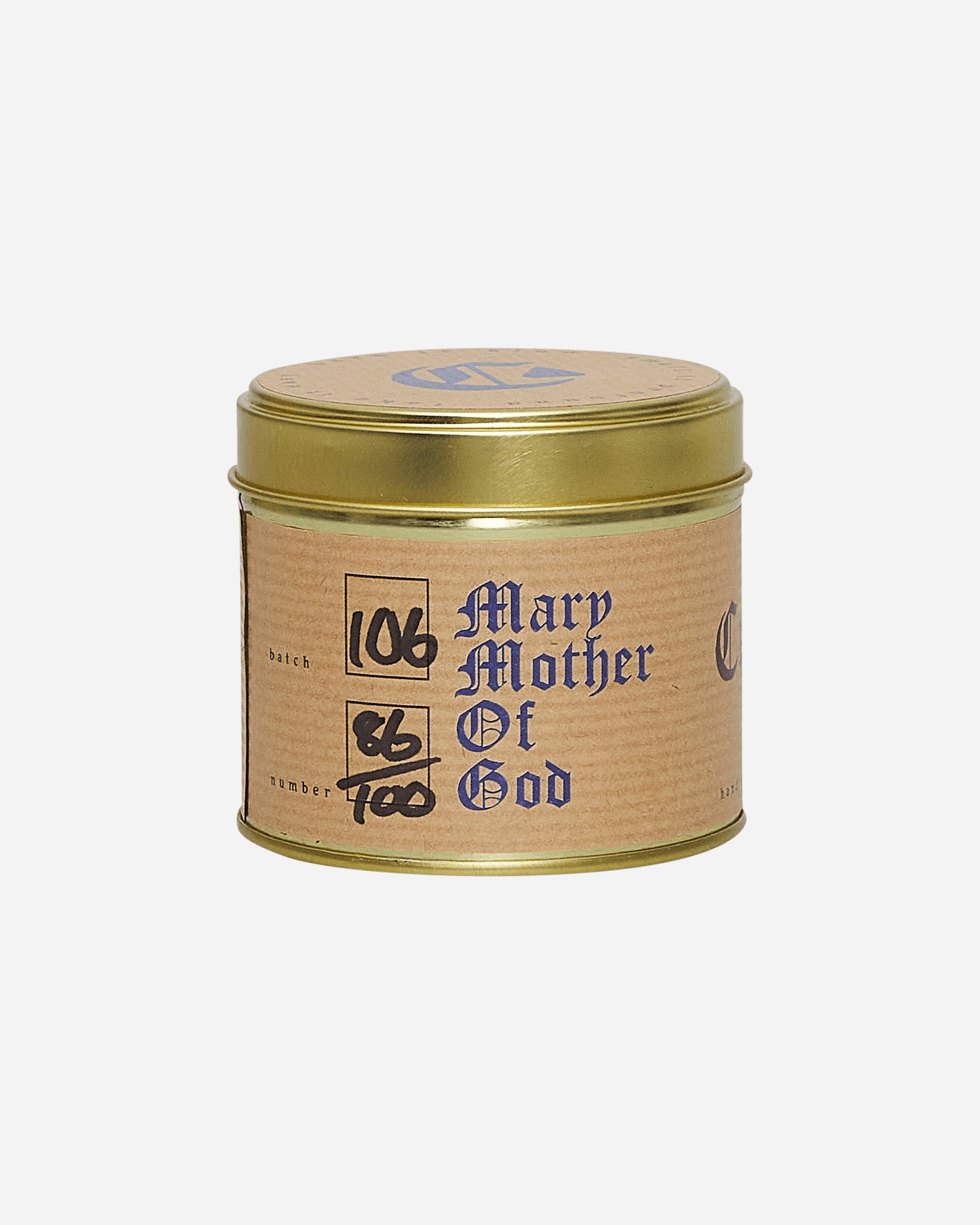 Mary Mother of God Incense Tin Multicolor