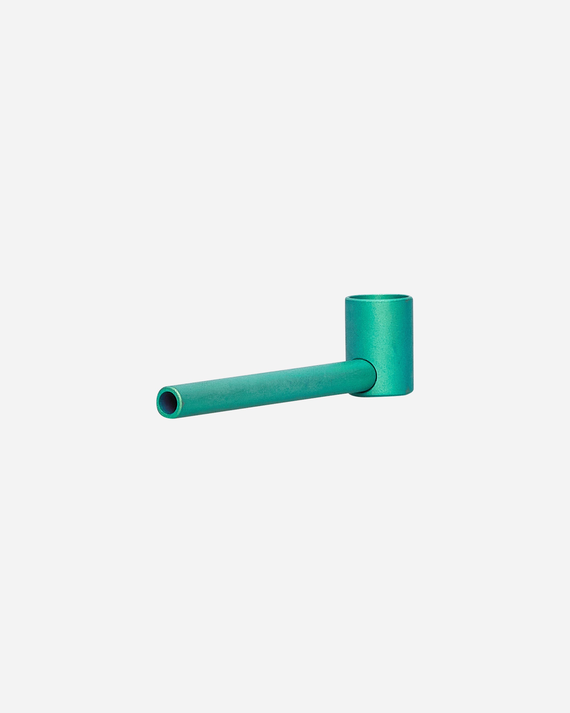 Dangle Supply Ti Cobb Titanium Pipe- Emerald Emerald Homeware Design Items PIPE03 001