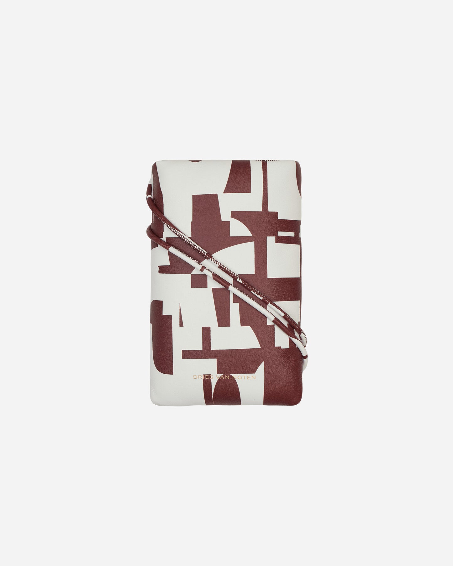 Dries Van Noten Iphone Case Burgundy Tech and Audio Phone Cases 231-022105-503 358