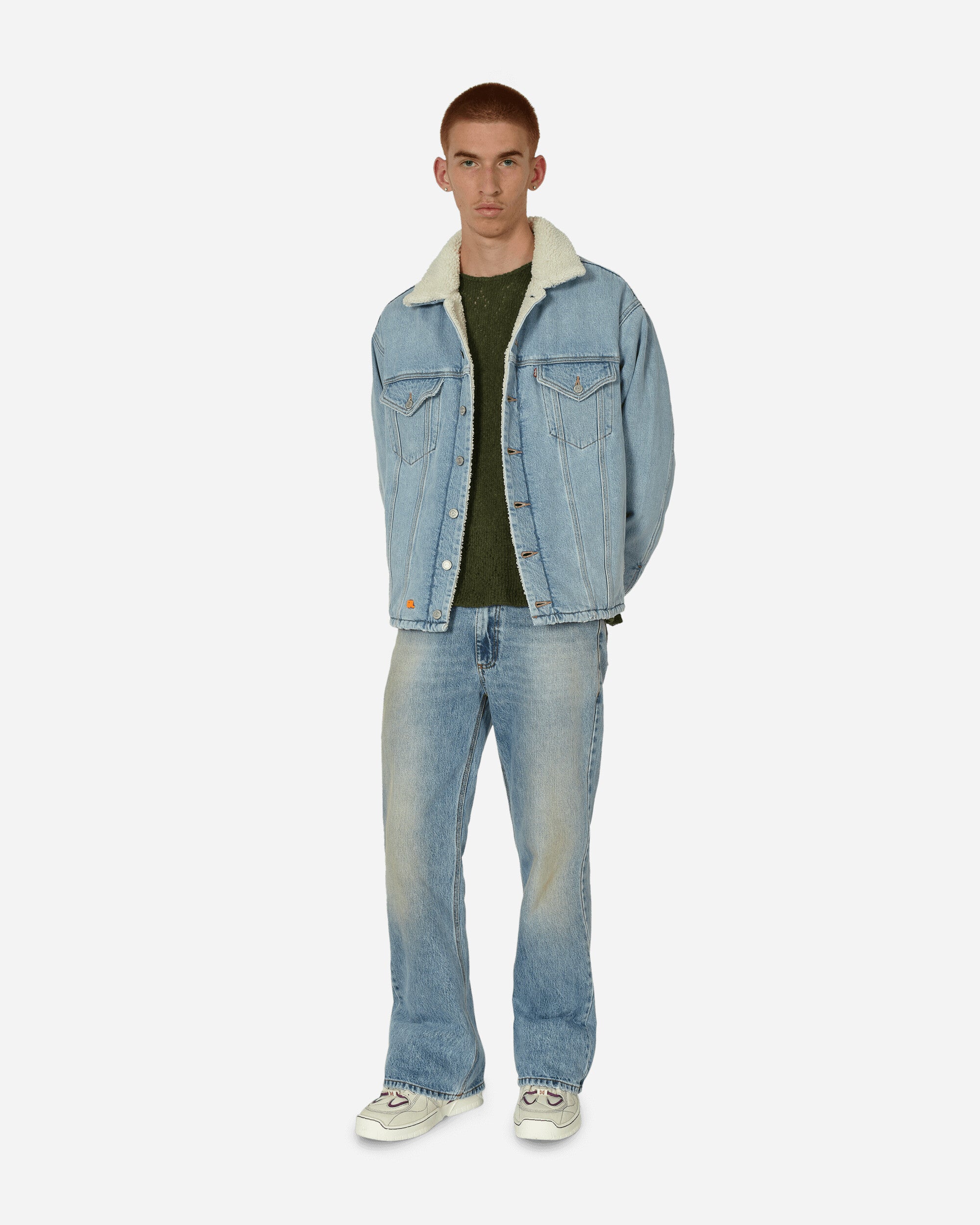 Levi’s® Sherpa Trucker Jacket Light Indigo Wash