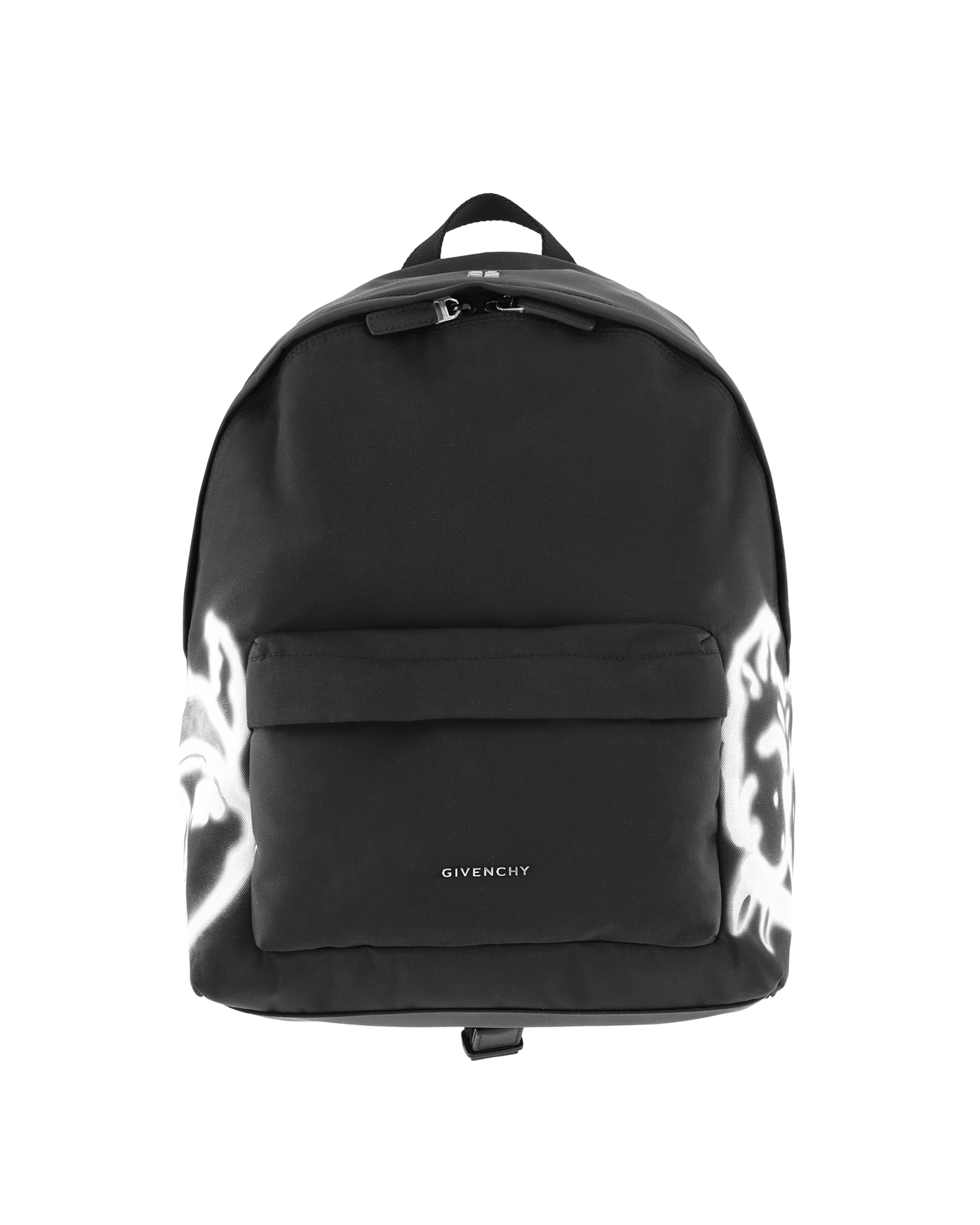 Givenchy Back Zip Essential Black/White Bags and Backpacks Backpacks BK509BK1CW004 004