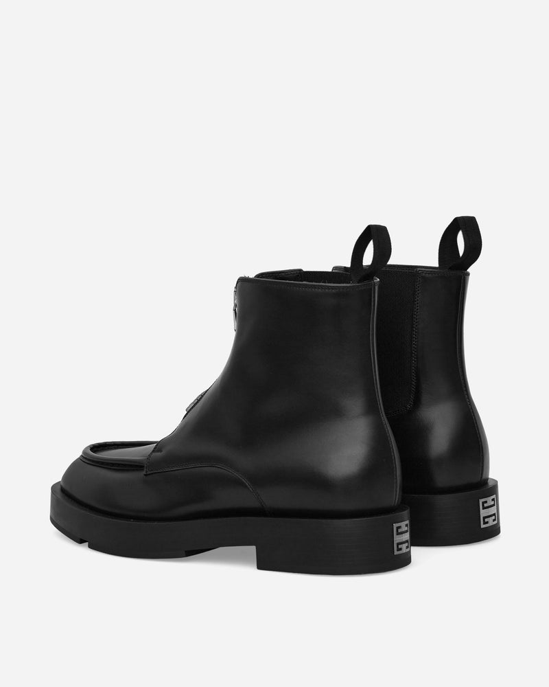 Givenchy Squared Zip Ankle Boot Black Boots Mid BH603AH1AB 001