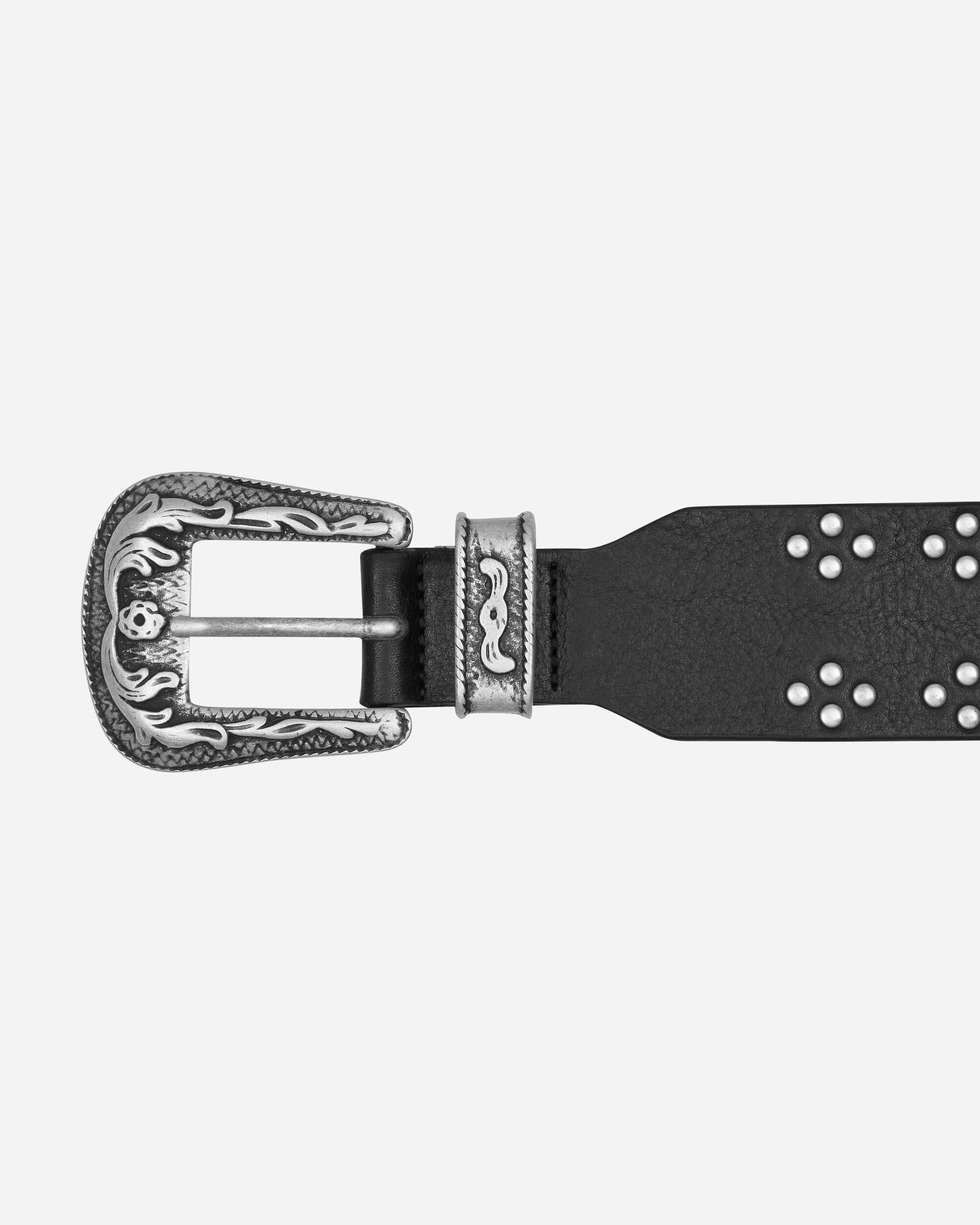Guess USA Gusa Studded Belt Jet Black Multi Belts Belt W3GZ40L0SQ0 JTMU