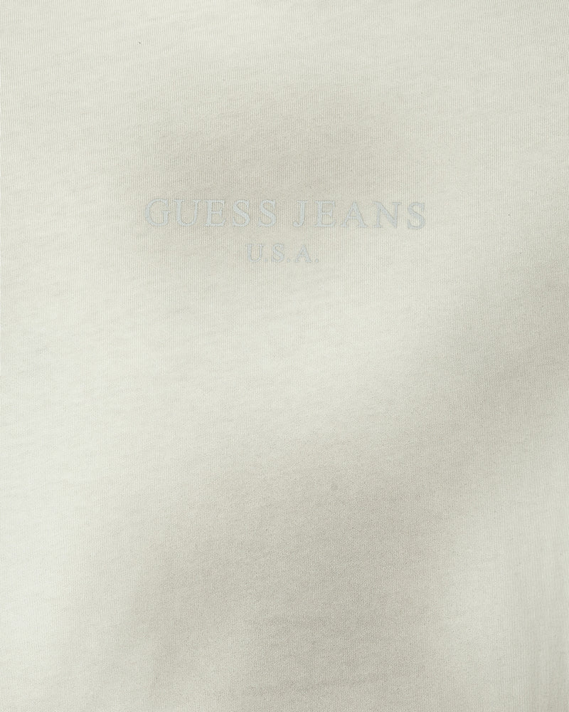 Guess USA Gusa Vintage Logo Tee Alabaster White T-Shirts Shortsleeve M3GI00KBB50 G046