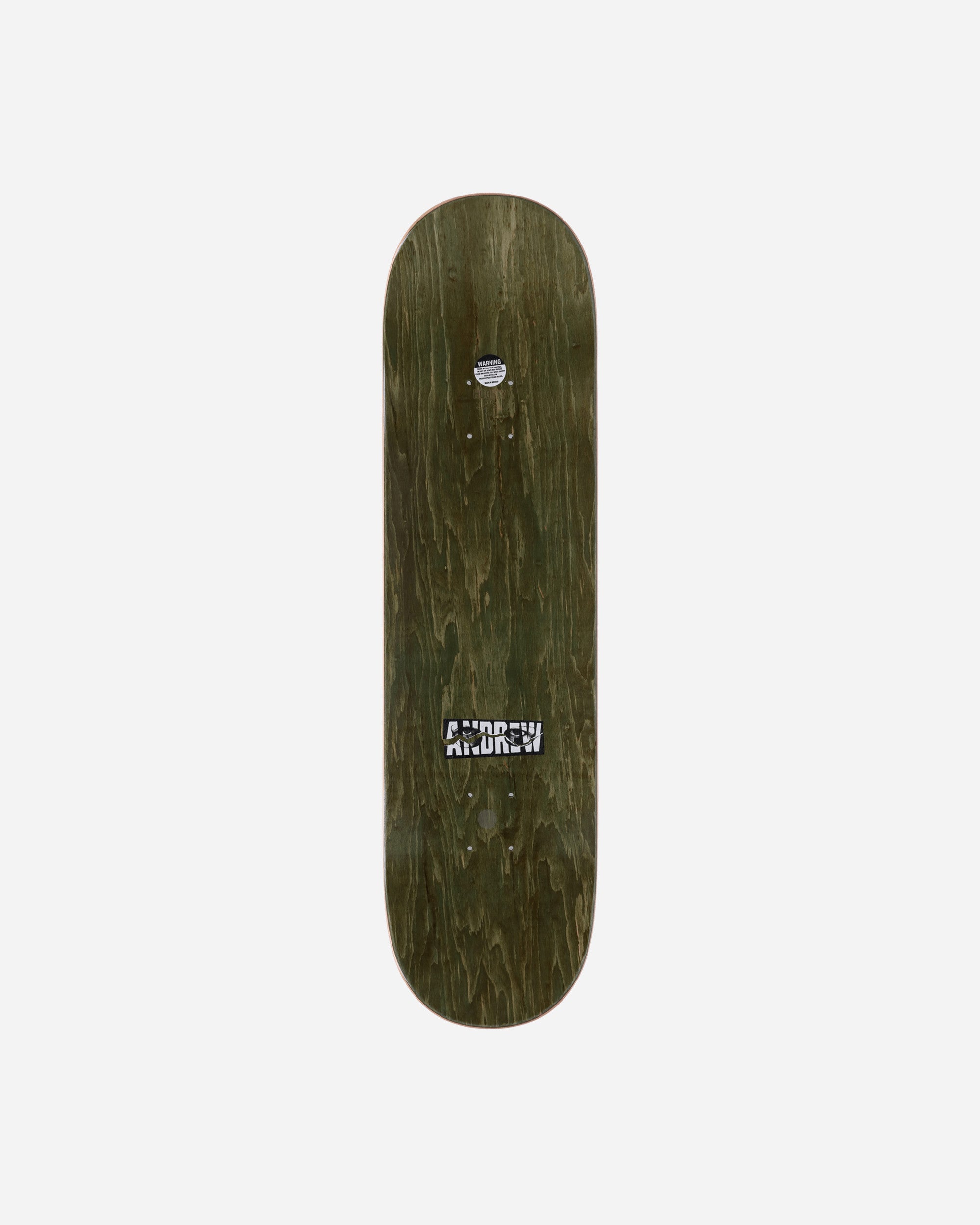 Hockey Human Cannonball - Andrew Allen Black Skateboarding Decks PN3971 001