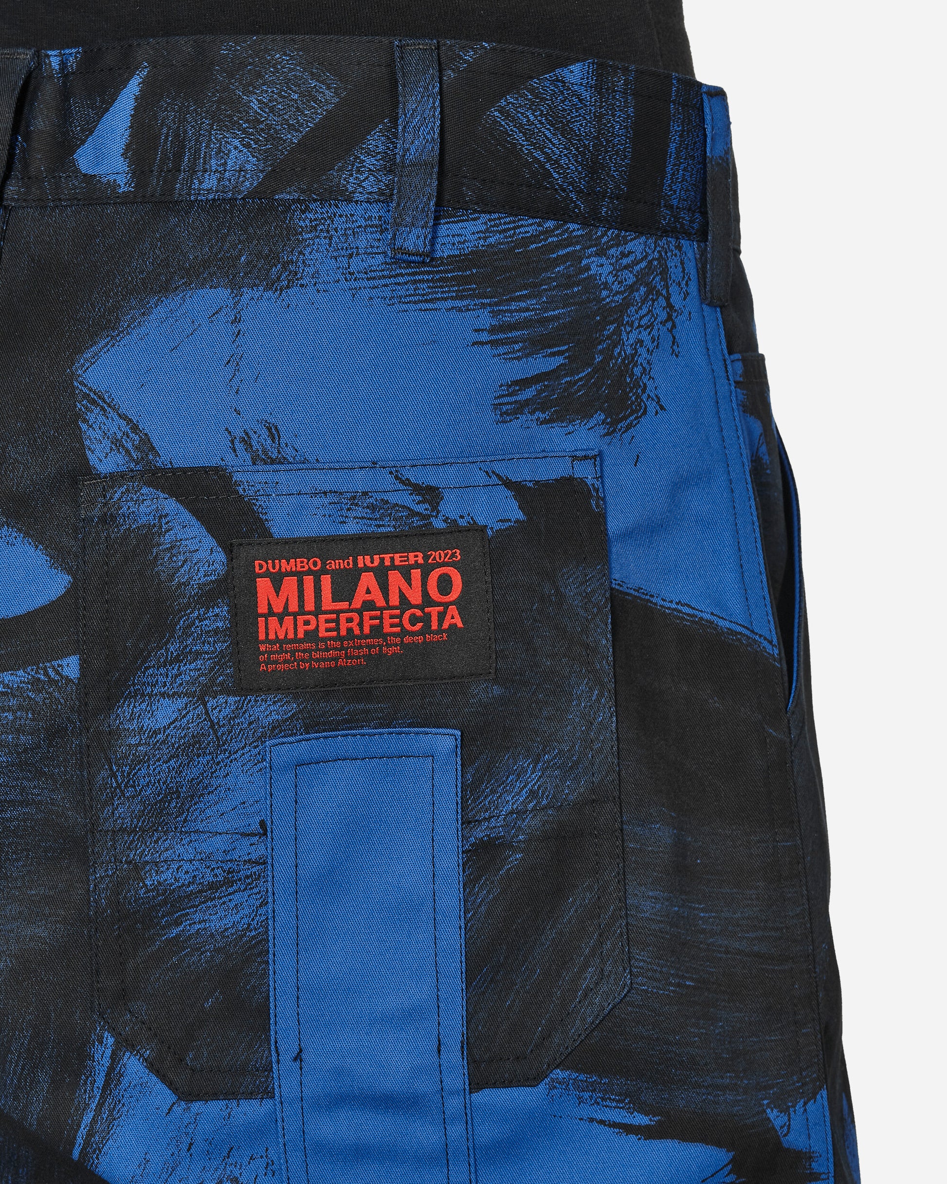Iuter Dumbo X Iuter - Milano Imperfecta Shorts Blue Shorts Denim Short 23WICS300W BLUE