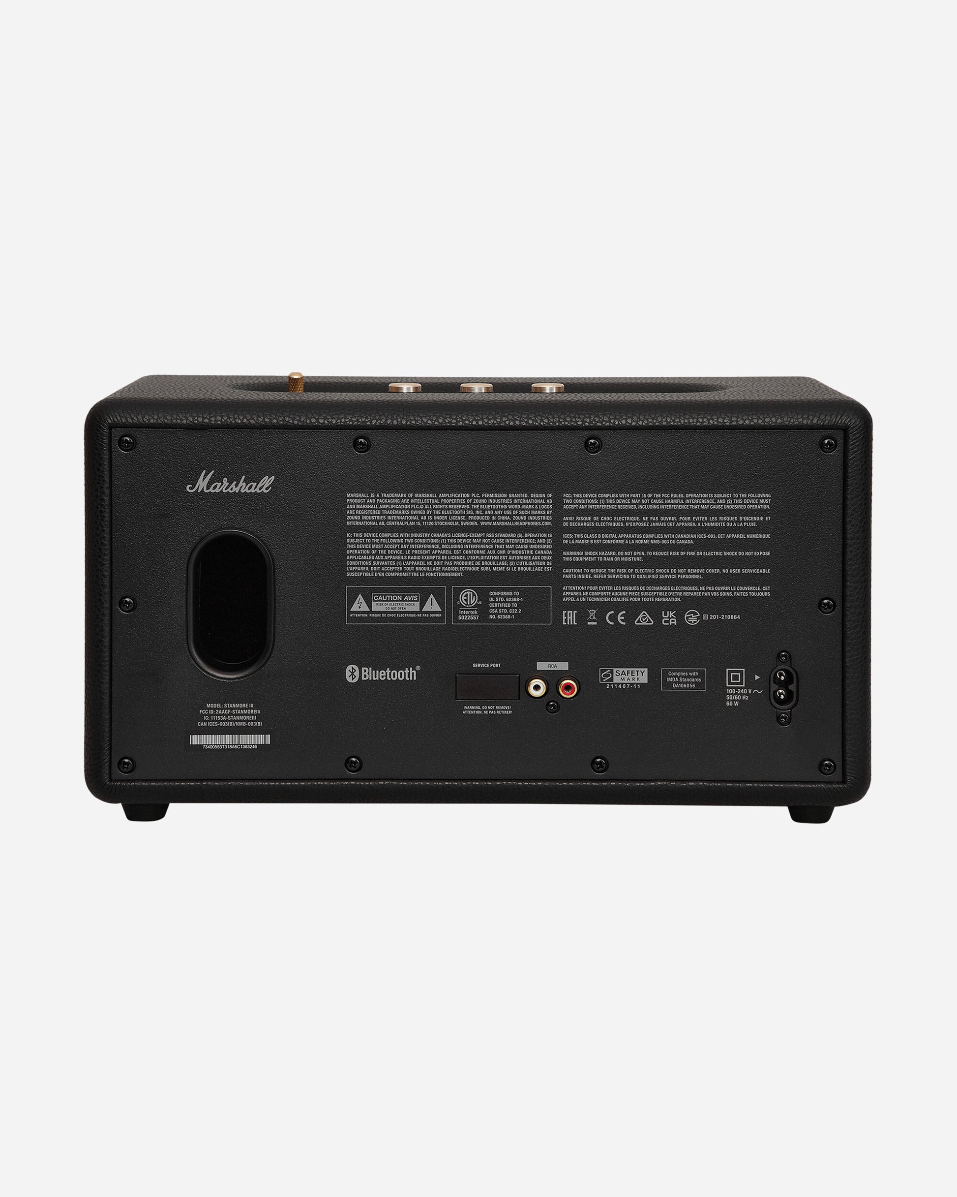 Marshall Marshall Stanmore Iii Bt Black Tech and Audio Speakers 1006010 001