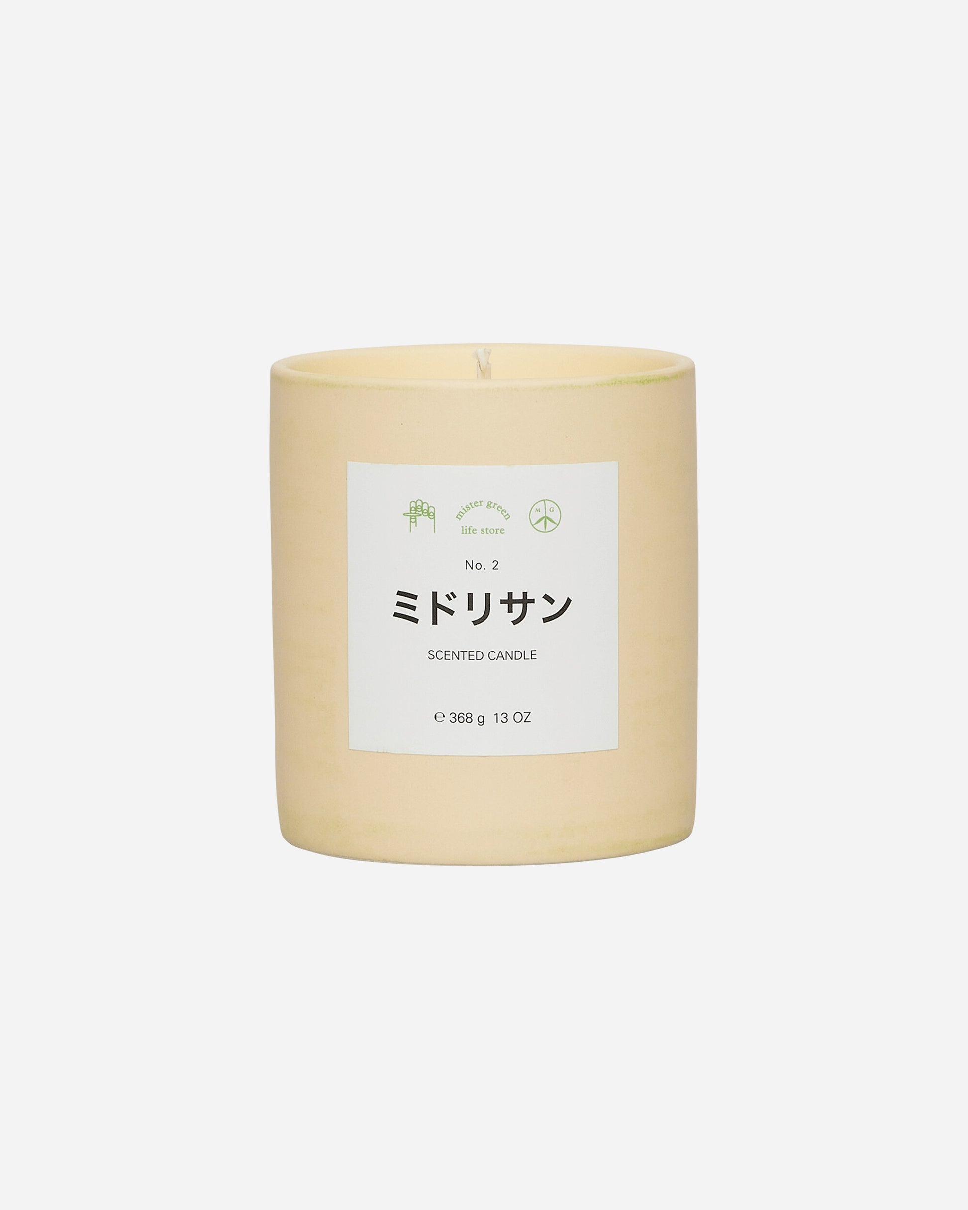 Mister Green Fragrance No. 2 Midori San Candle Multicolor Homeware Candles MGFRAGRMIDORI 001