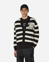 Moncler Stripe Cardigan Black Knitwears Cardigans 9B00010M2672 P90