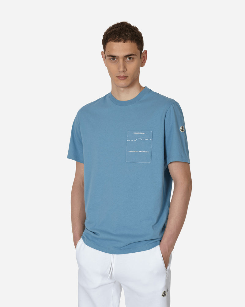 FRGMT Pocket Logo T-Shirt Blue