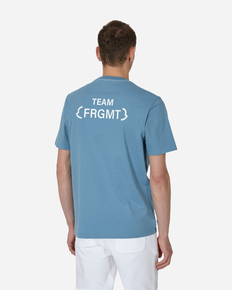 Moncler Genius T-Shirt X Fragment Blue T-Shirts Shortsleeve 8C00005M3265 710