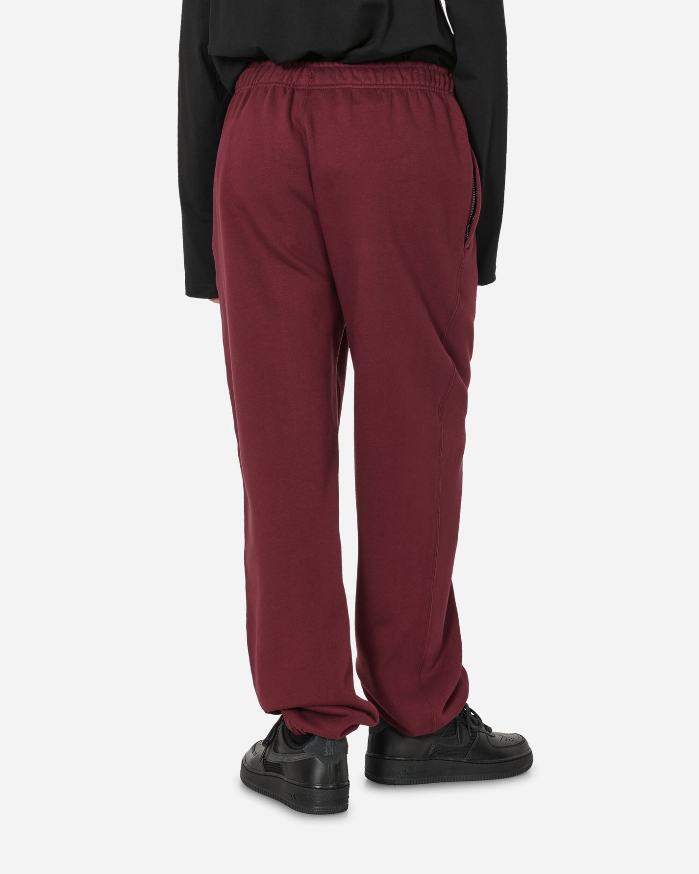 Nike Wmns Nrg Solo Swsh Flc Pant Night Maroon Pants Sweatpants CW5565-681